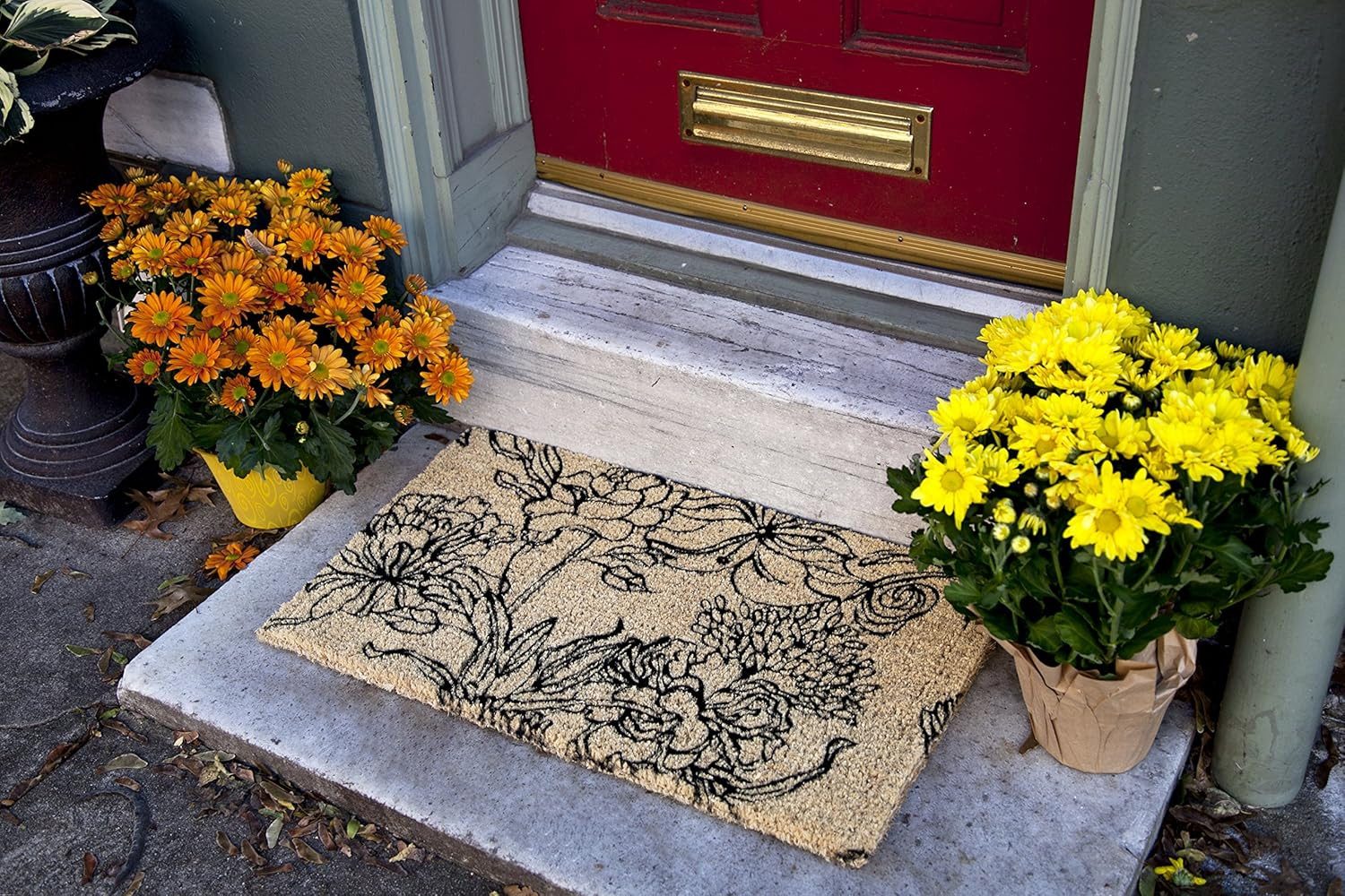 Entryways Fußmatte Entryways Handgewebte Kokosfußmatte Fußmmatte günstig online kaufen