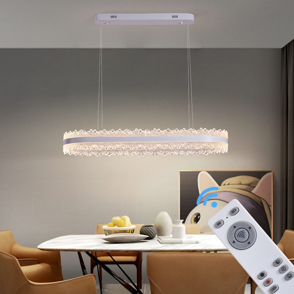 Eurotondisplay LED Deckenleuchte LED Deckenleuchte Fernbedienung/Handy-App günstig online kaufen