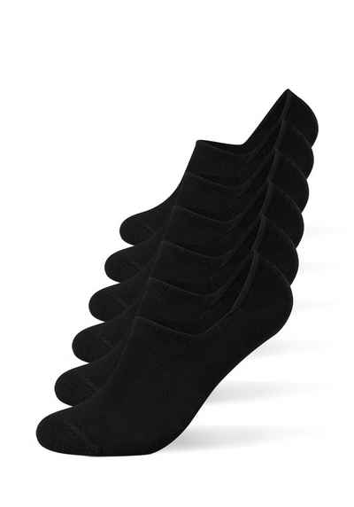 Camano Socken unsichtbare Sneaker Socken (6-Paar) in bequemen Design