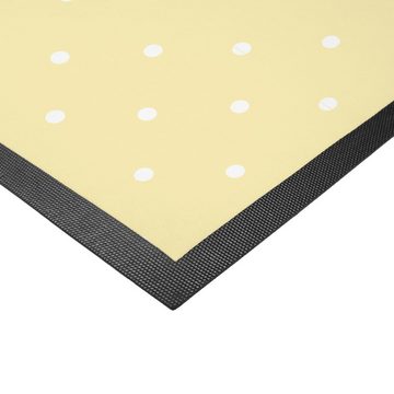 Fußmatte 50 x 75 cm Murmeltier - Gelb Pastell - Geschenk, Haustürmatte, Vorleg, Mr. & Mrs. Panda, Höhe: 0.3 mm, Zauberhafte Motive