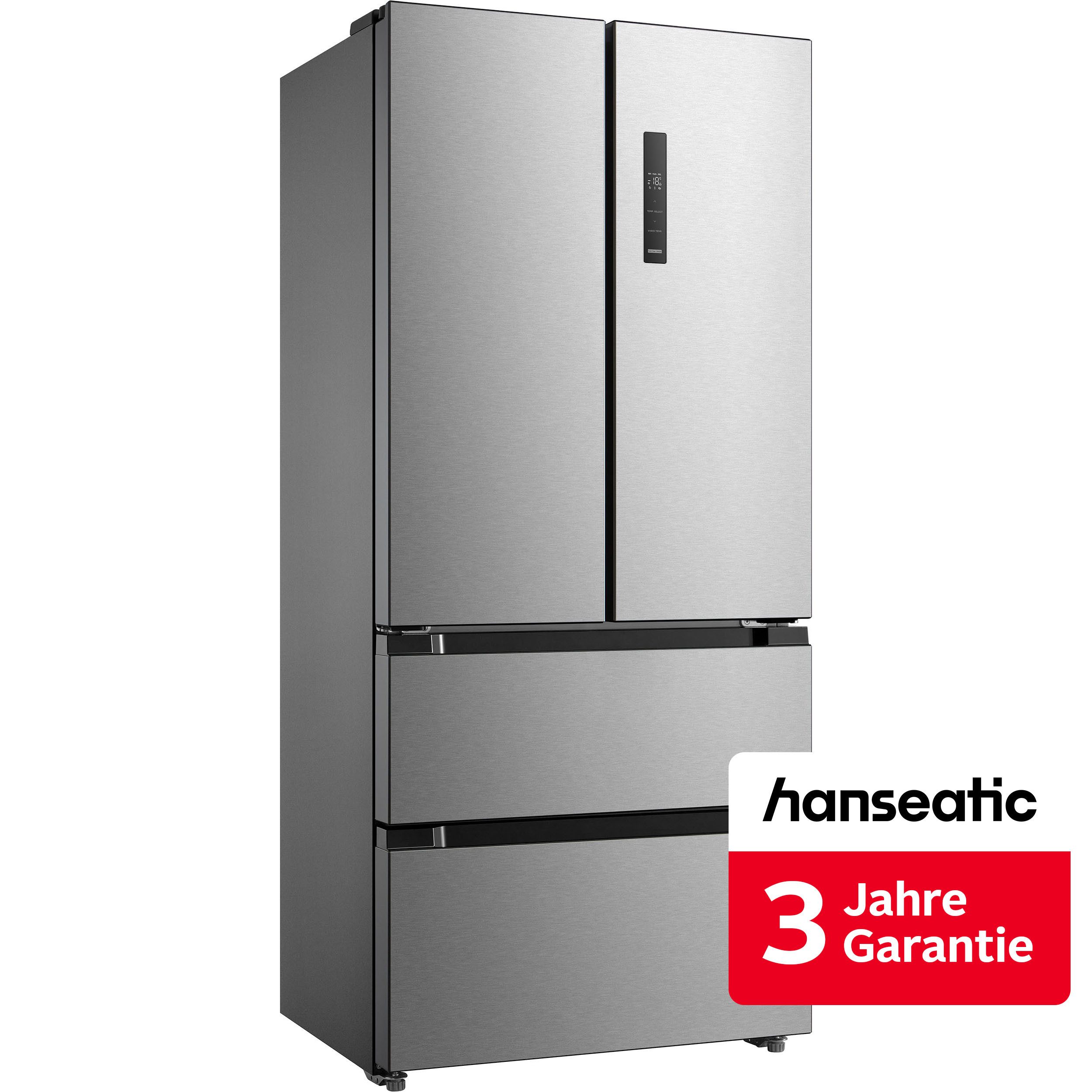 Hanseatic French Door HFD18983CI, 189,8 cm hoch, 83,3 cm breit, inkl. 3 Jahre Herstellergarantie