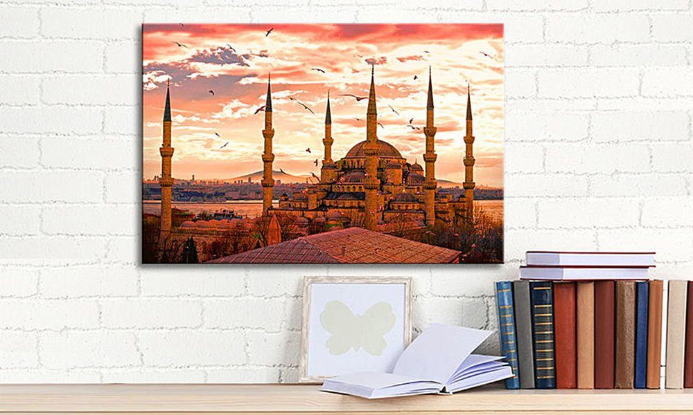 WandbilderXXL Leinwandbild Blue Mosque, Istanbul (1 günstig online kaufen