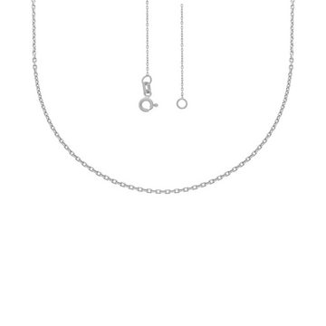 Stella-Jewellery Kettenanhänger 585er Weissgold Anhänger mit synth. Rubin (inkl. Etui), synth. Rubin und Zirkonia Anhänger ohne Kette