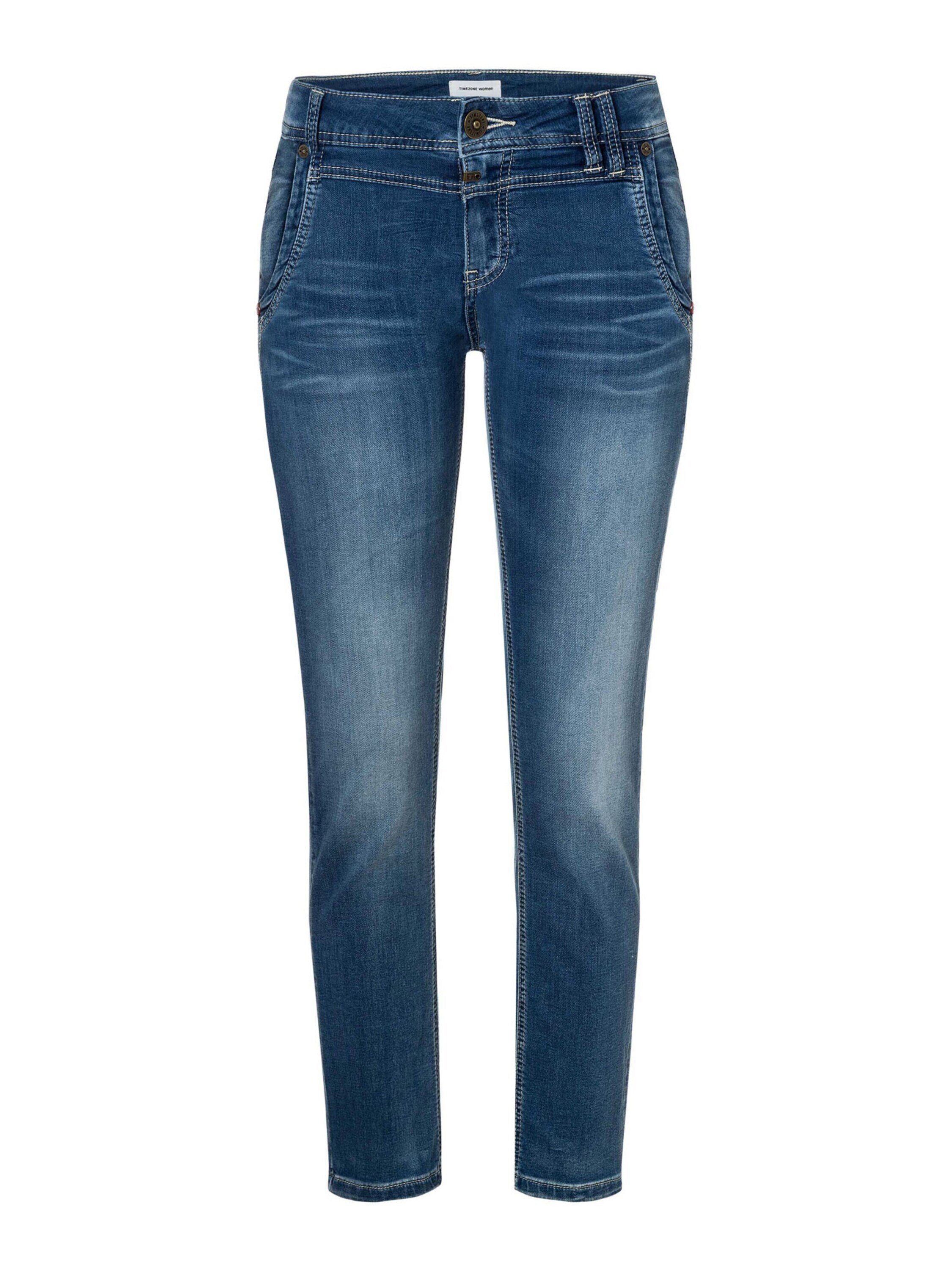 Timezone 7/8 Damenjeans Slim NaliTZ blue denim wash günstig online kaufen