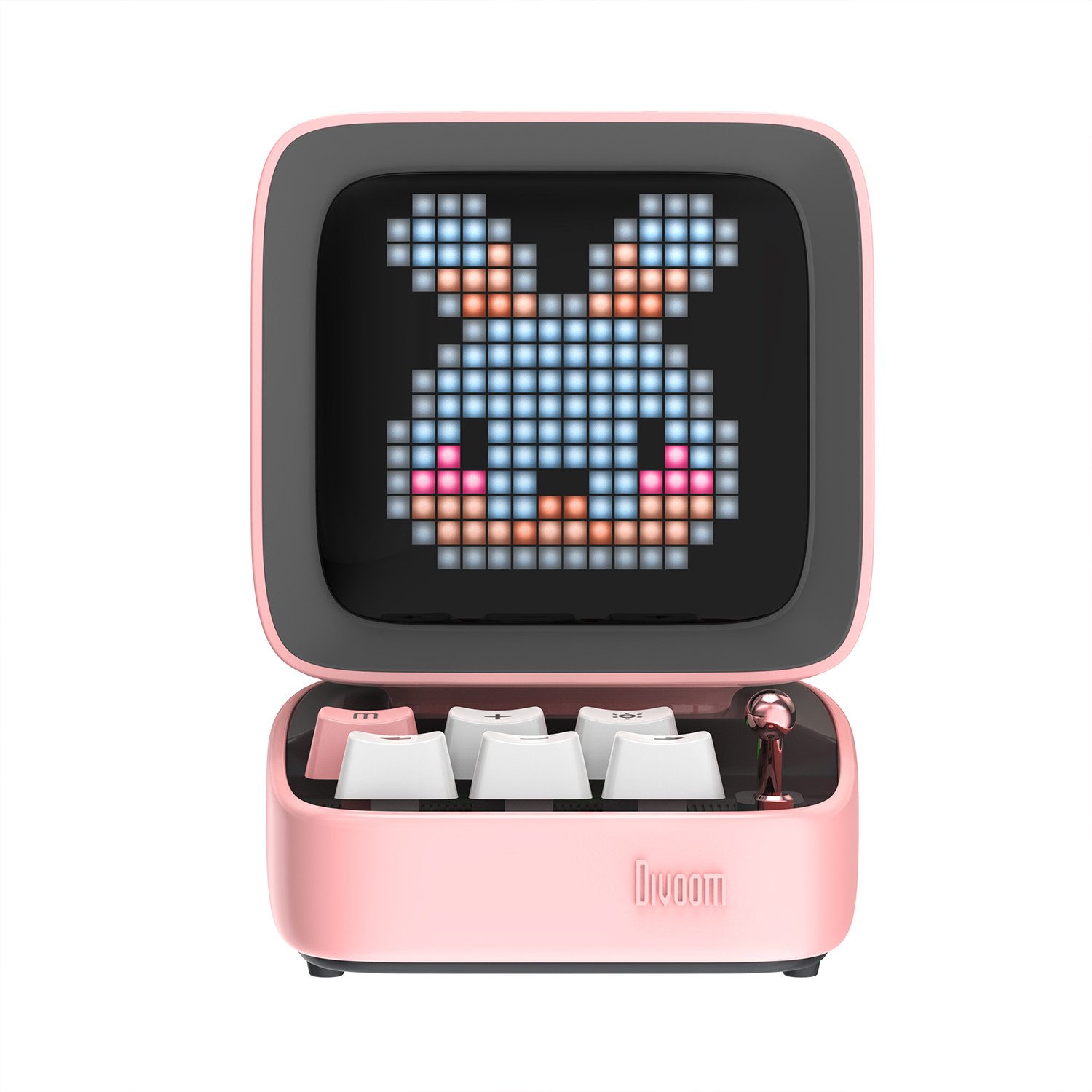 DIVOOM Divoom DitooMic - Rosa Bluetooth-Lautsprecher