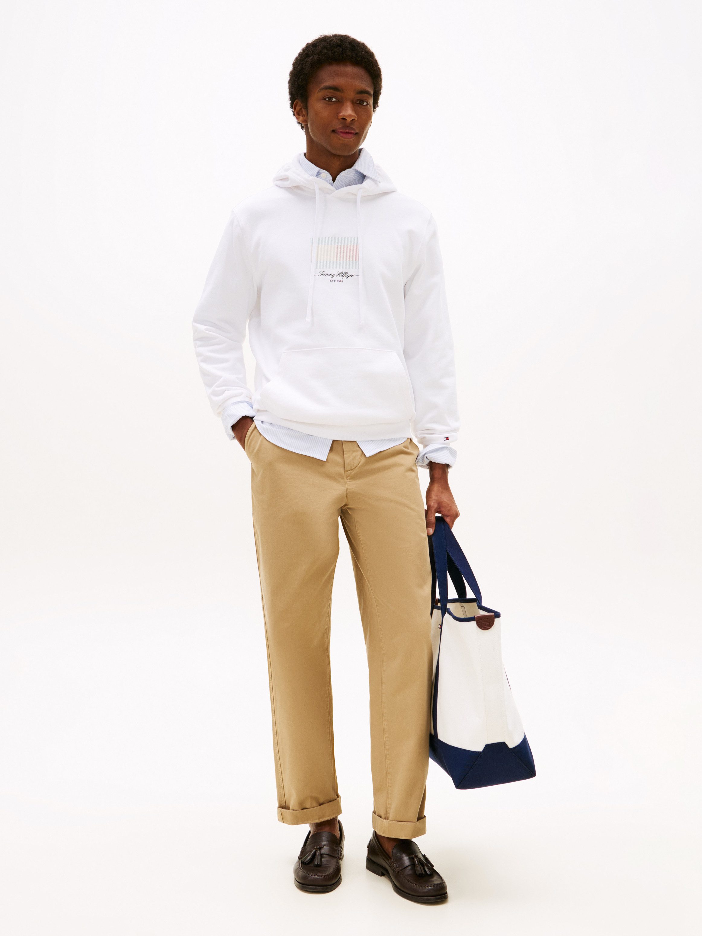 Tommy Hilfiger Hoodie ITHACA FLAG HOODIE günstig online kaufen