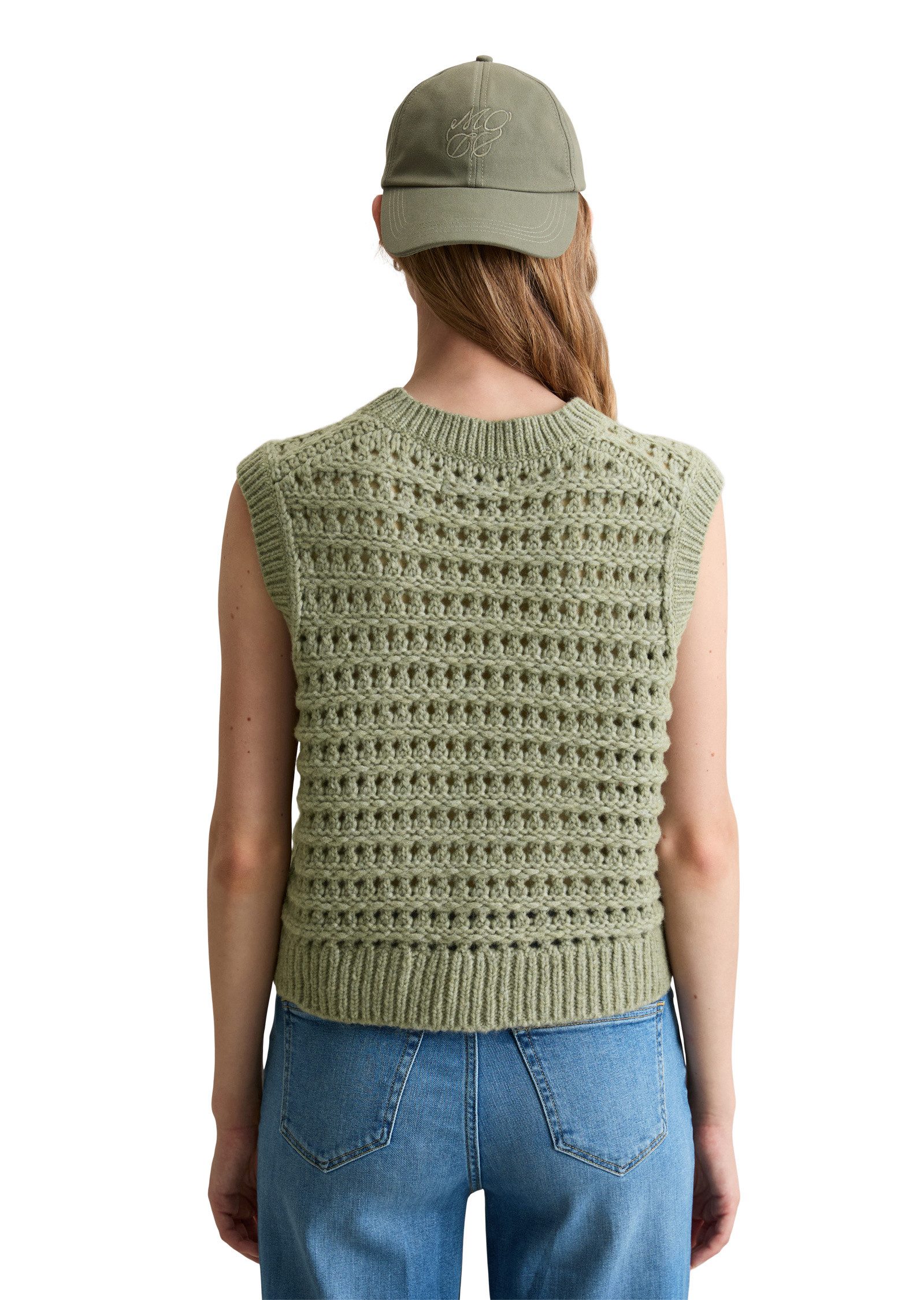 Marc O'Polo DENIM Strickpullover aus softem Schurwolle-Mix