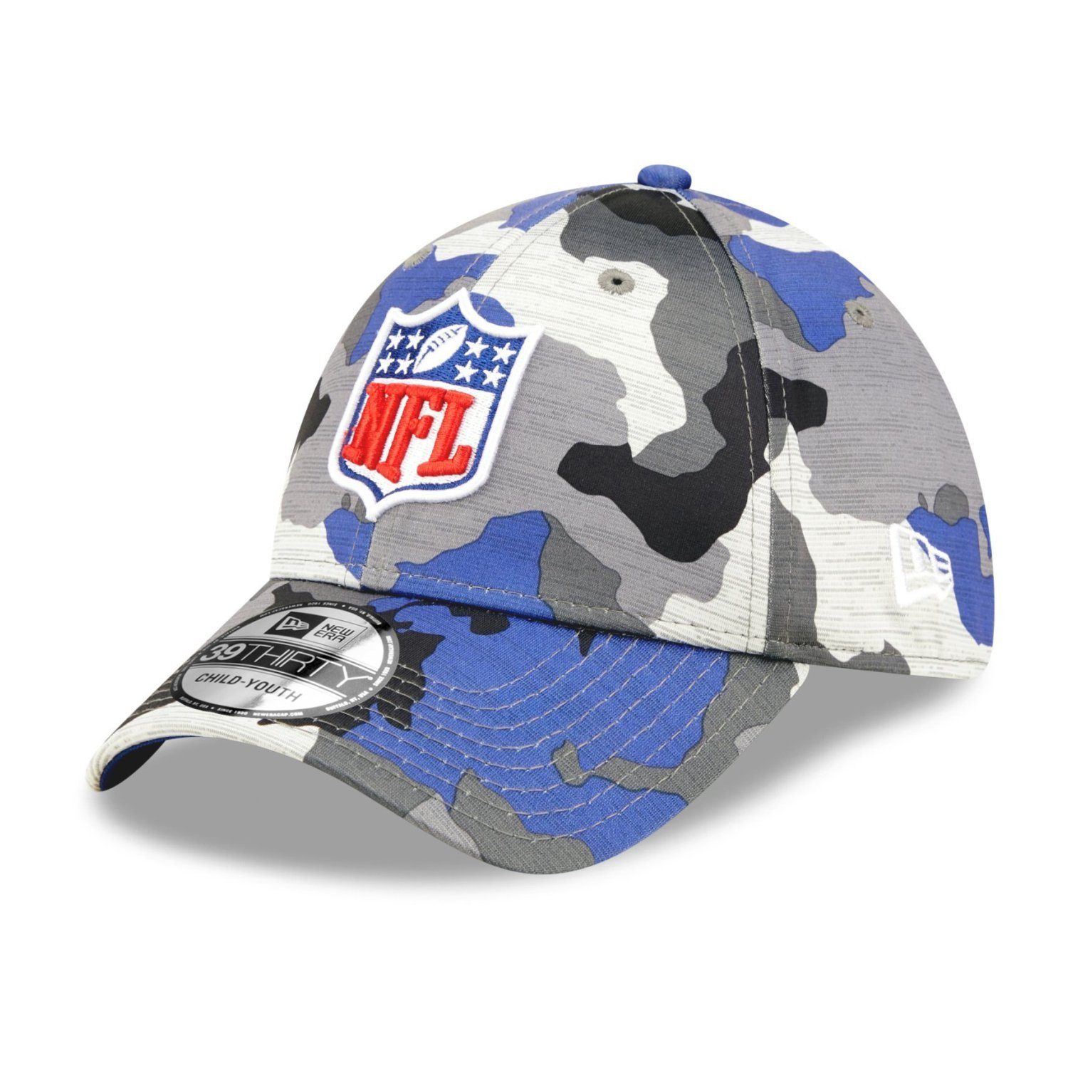 New Era Baseball Cap 39Thirty TRAINING NFL Shield Logo | Baseball Caps