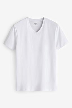 Next Unterhemd T-Shirts mit V-Ausschnitt im 10er-Pack (10-St)