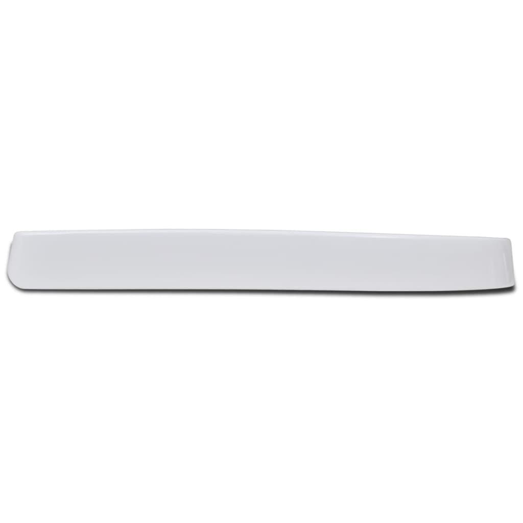vidaXL WC-Sitz 46 x 36 cm60 - 200 mm Toilettensitz mit Absenkautomatik und Quick-Rele – Bild 4 von 5