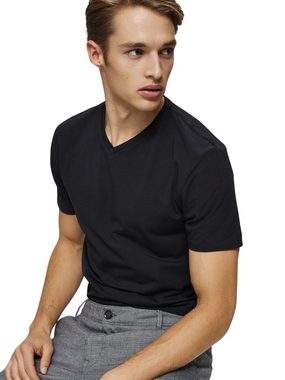 SELECTED HOMME T-Shirt (2er-Pack) Basic Doppelpack Shirts aus Bio Baumwolle