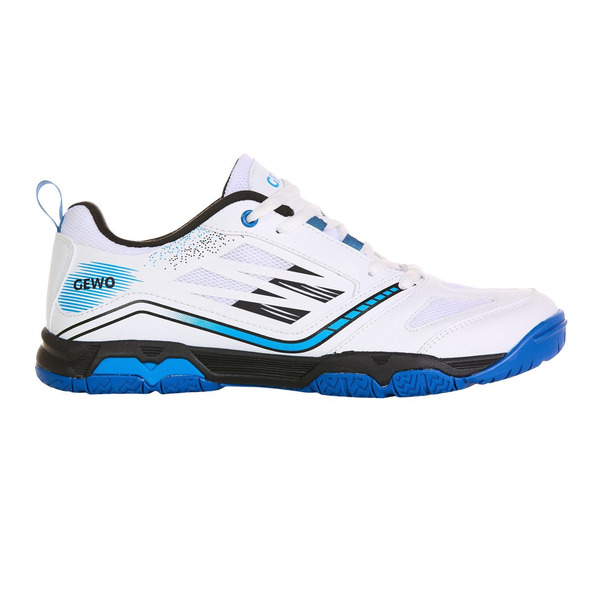 Gewo GEWO Schuh Flex Force Pro II weiß/navy 36 Trainingsschuh geeignet für Tischtennis