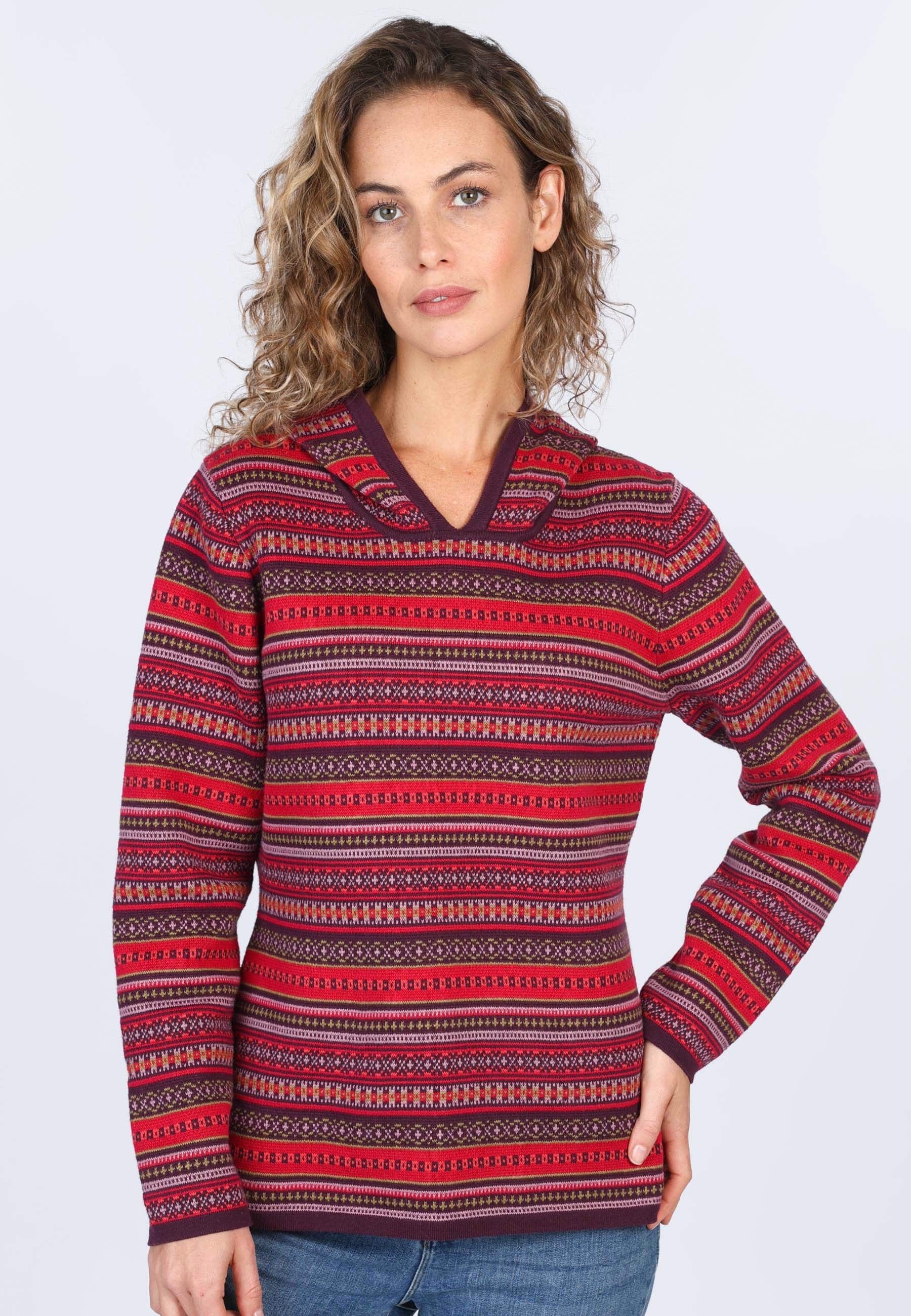 Sorgenfri Sylt Strickpullover Abella Ikat
