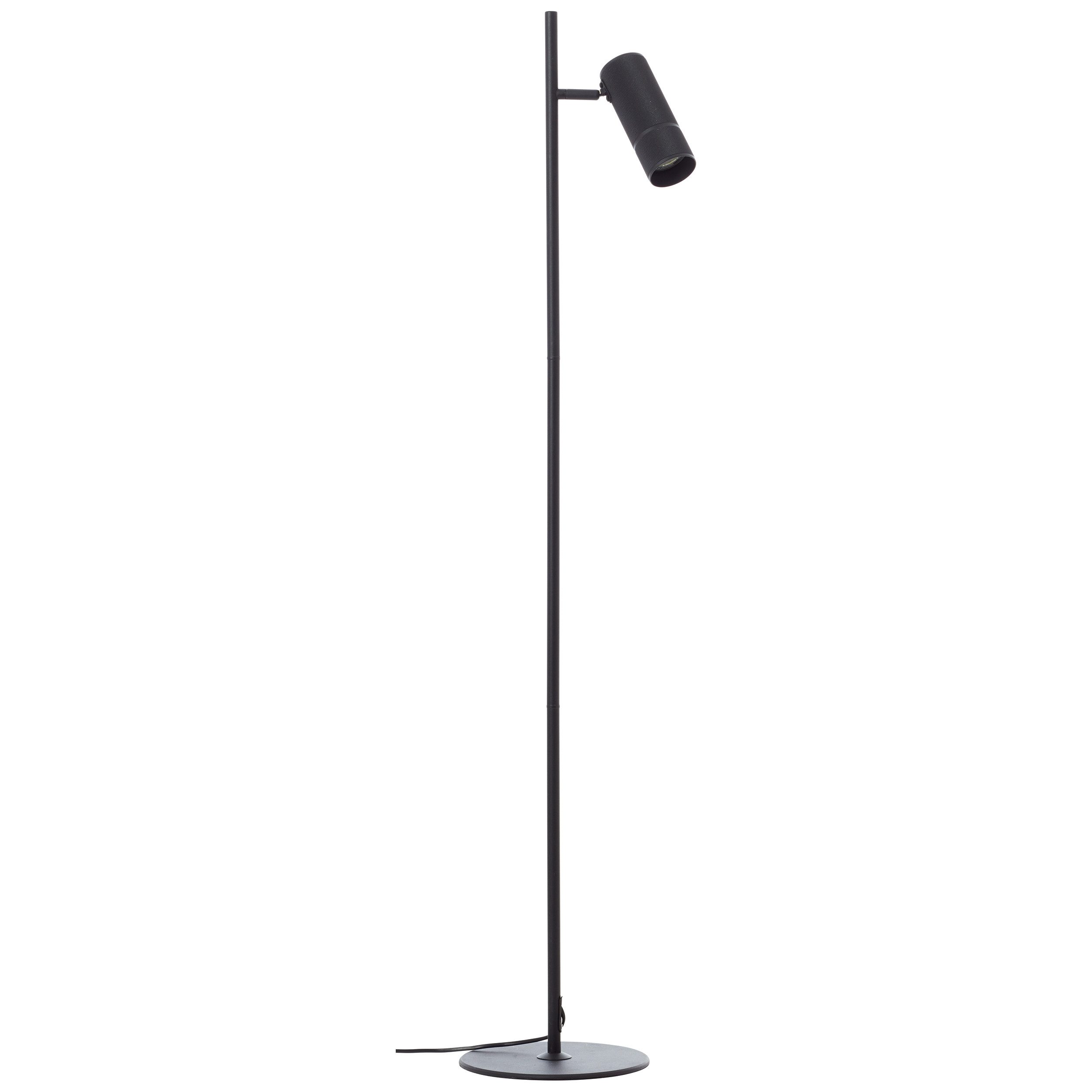Brilliant Stehlampe Marty, LED wechselbar, Warmweiß, LED-Stehleuchte, 130 cm, GU10, 350 lm, 3000 K, Aluminium