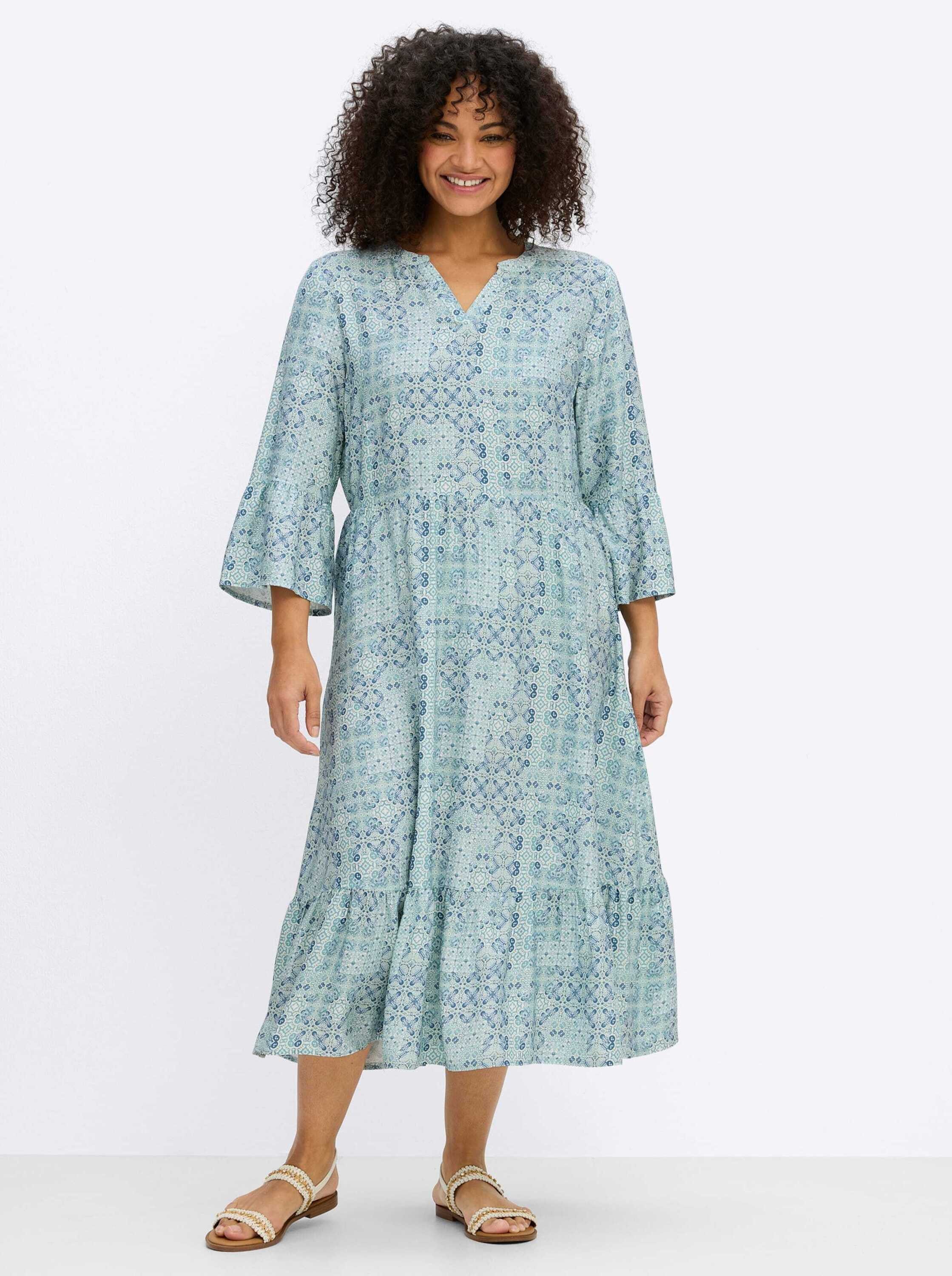 Etuikleid Kleid 3/4-Arm