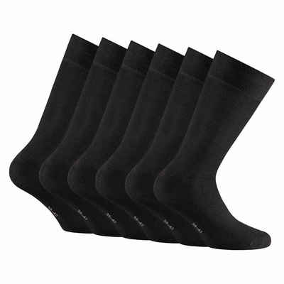 Rohner Socks Kurzsocken Unisex Socken, 6er Pack - Cotton, Kurzsocken