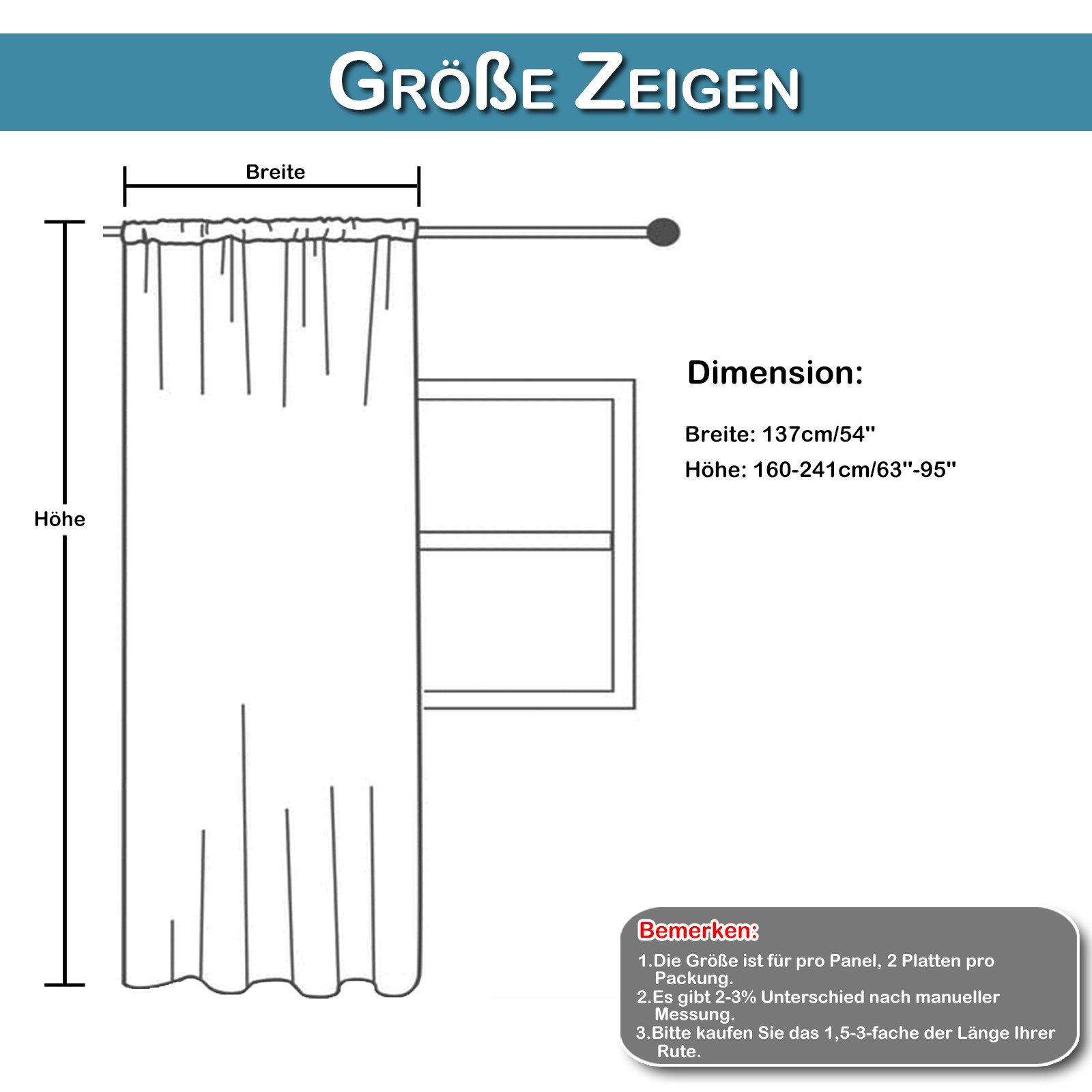 BTTO V&G Bindegardine Voile Gardinen 2er-Set, günstig online kaufen
