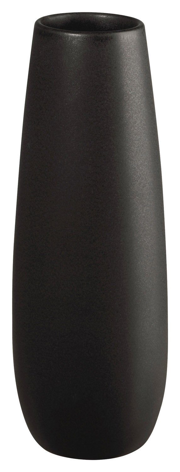 Dekovase Vase EASE, Schwarz, Ø 6 cm