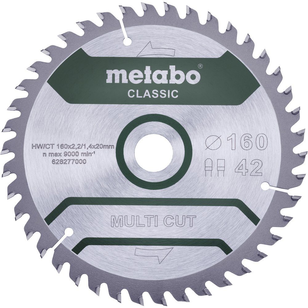 metabo Kreissägeblatt Metabo MULTI CUT CLASSIC günstig online kaufen