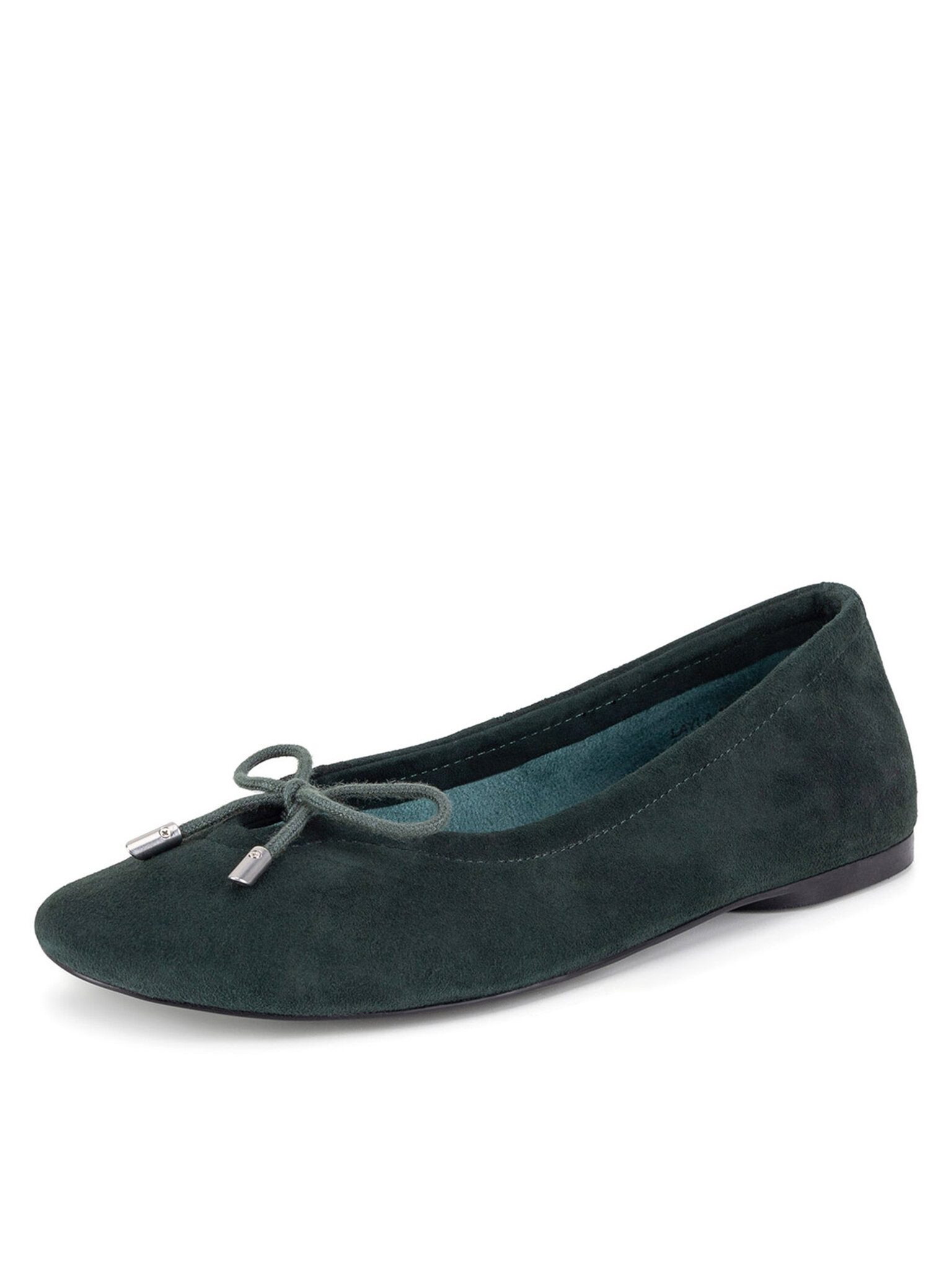 GINO ROSSI Gino Rossi „LAYLA“ – Elegante Damen-Ballerinas aus Naturveloursleder Ballerina Aus echtem Leder gefertigt