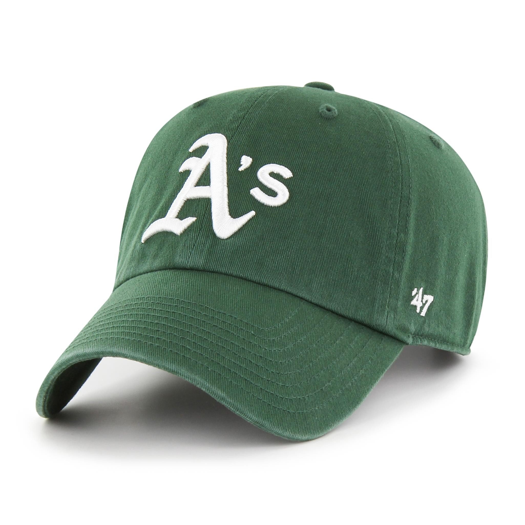 '47 Brand Baseball Cap '47 Brand MLB Oakland Athletics '47 CLEAN UP Cap (Basecap, Basecap, Clean Up Cap) Used-Look (Garment Wash)
