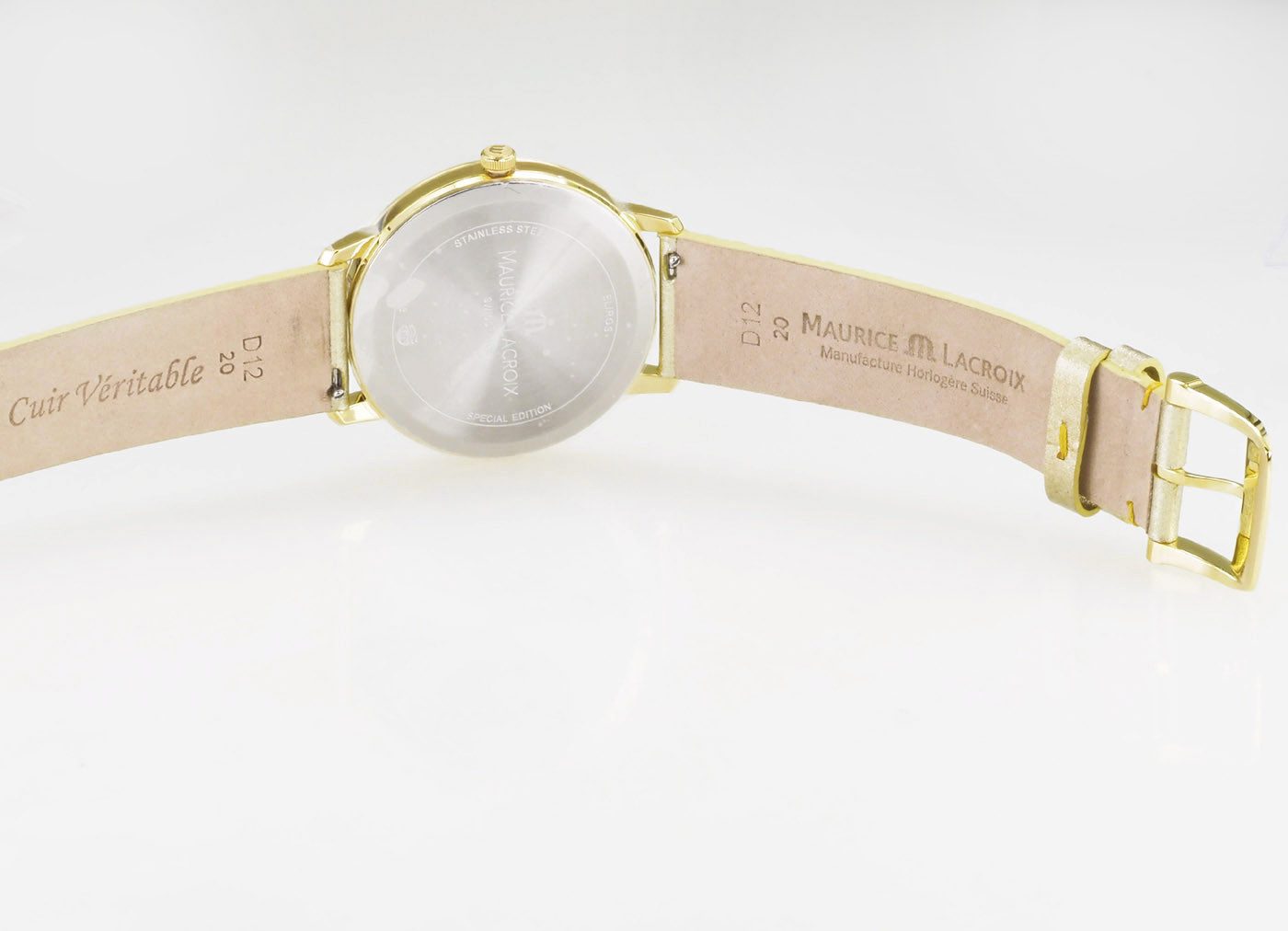 MAURICE LACROIX Schweizer Uhr Damen Uhr Eliros Sunshine Gold Eliros Sunshine Gold, Extravagantes Design