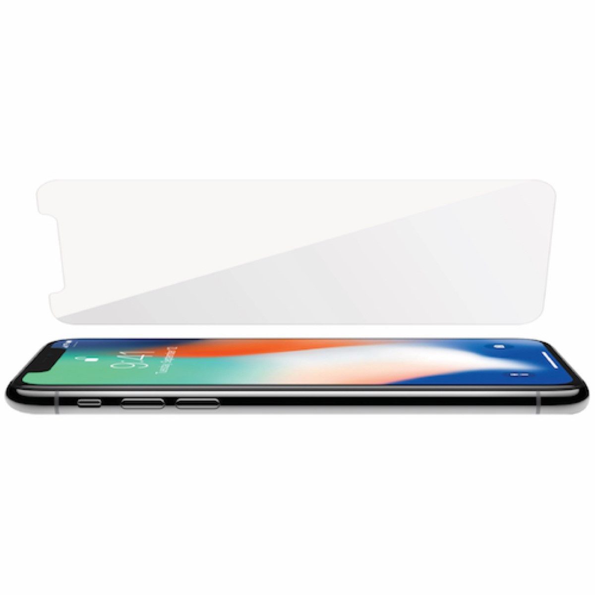 Macally Schutzfolie 9H Glas-Folie Schutz-Folie Hart-Glas Panzer, Hartglas Display-Folie, für Apple iPhone 11 Pro Max + iPhone Xs Max