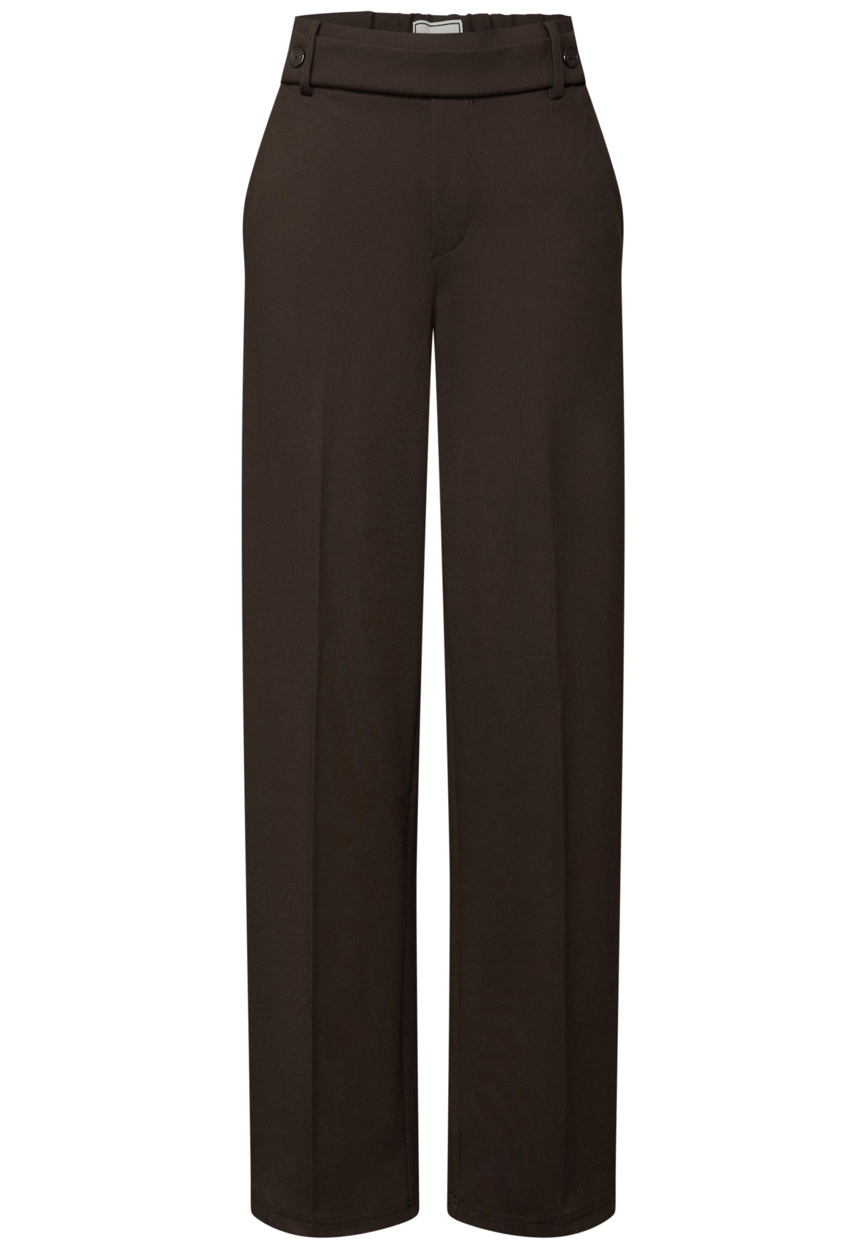 STREET ONE 5-Pocket-Hose Straight Leg HW belt button so günstig online kaufen