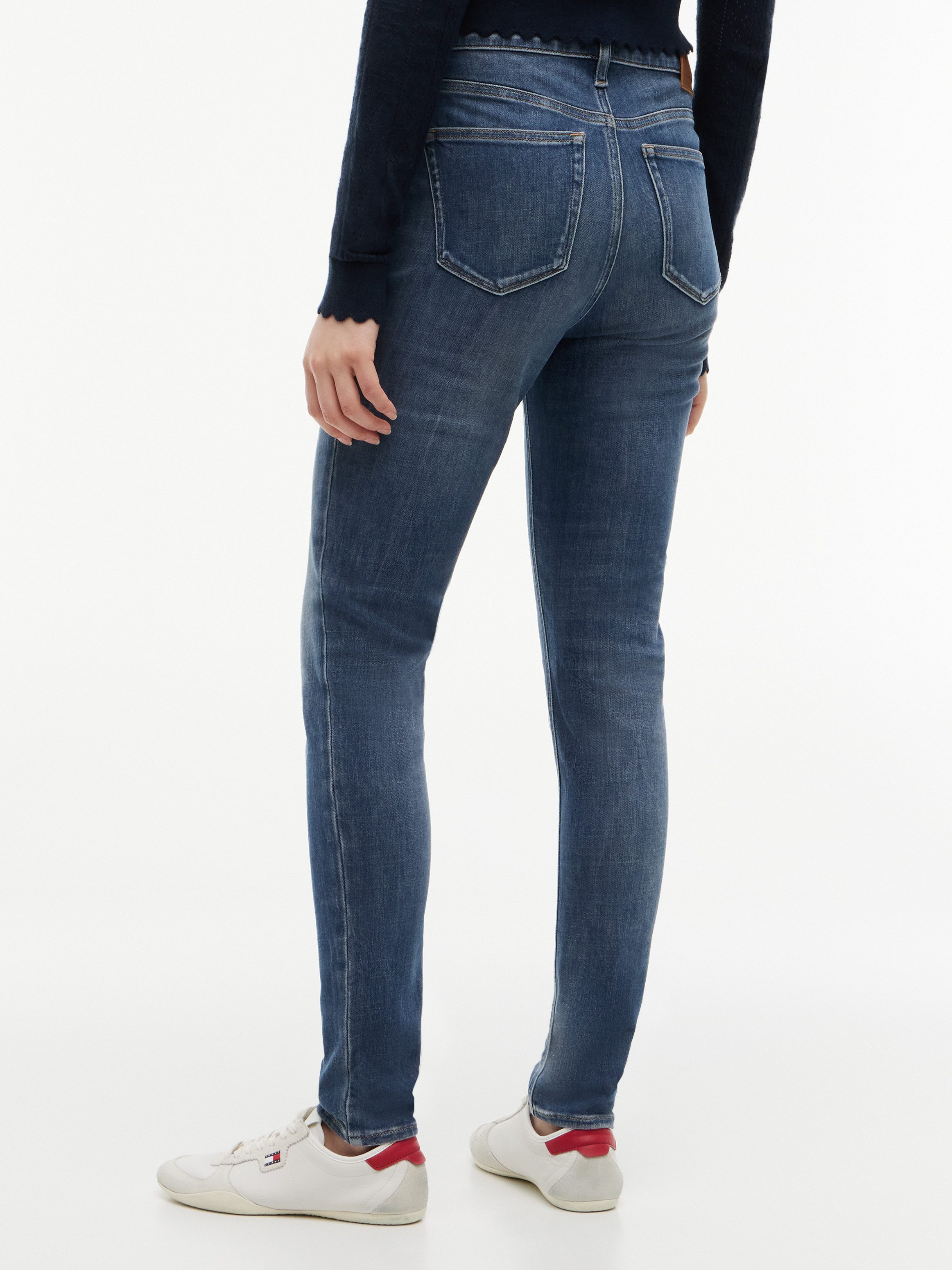Tommy Jeans Skinny-fit-Jeans NORA MR SKNY Baumwollmischung, skinny fit