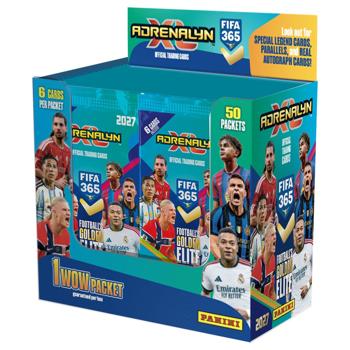 Panini Sammelkarte FIFA Adrenalyn XL™ FIFA 365 - 2027 - Box mit 50 Tüten