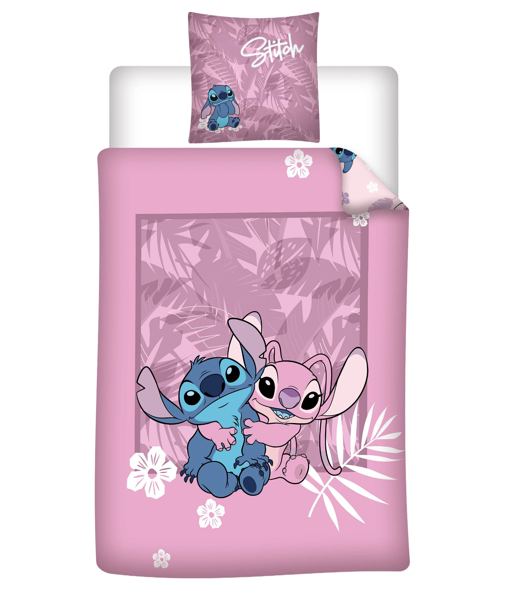 AY!Max Kinderbettwäsche Disney Lilo und Stitch Flanell Wende Bettwäsche 2tl günstig online kaufen