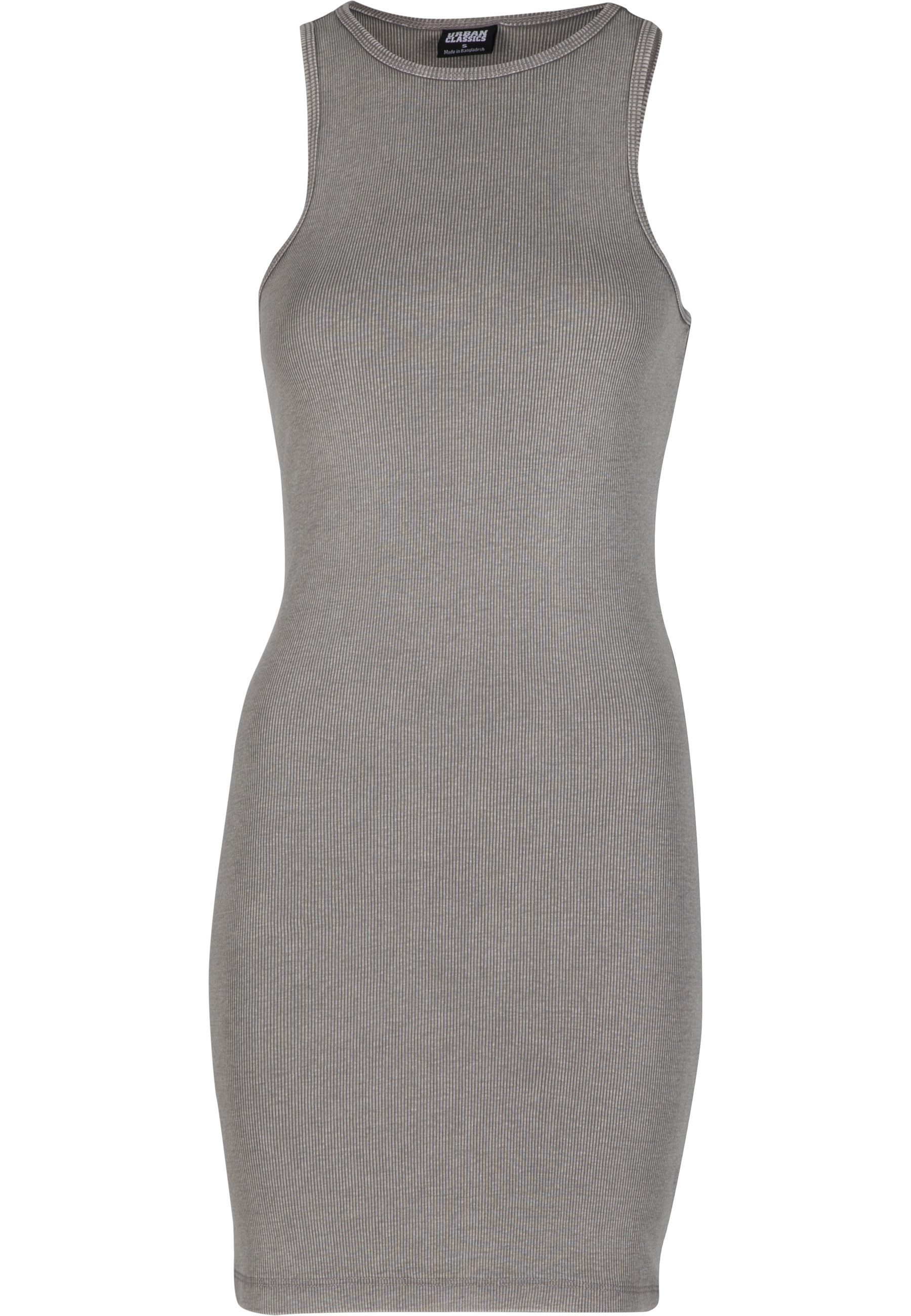 URBAN CLASSICS Shirtkleid Urban Classics Ladies Washed Rib Jersey Dress (1- günstig online kaufen