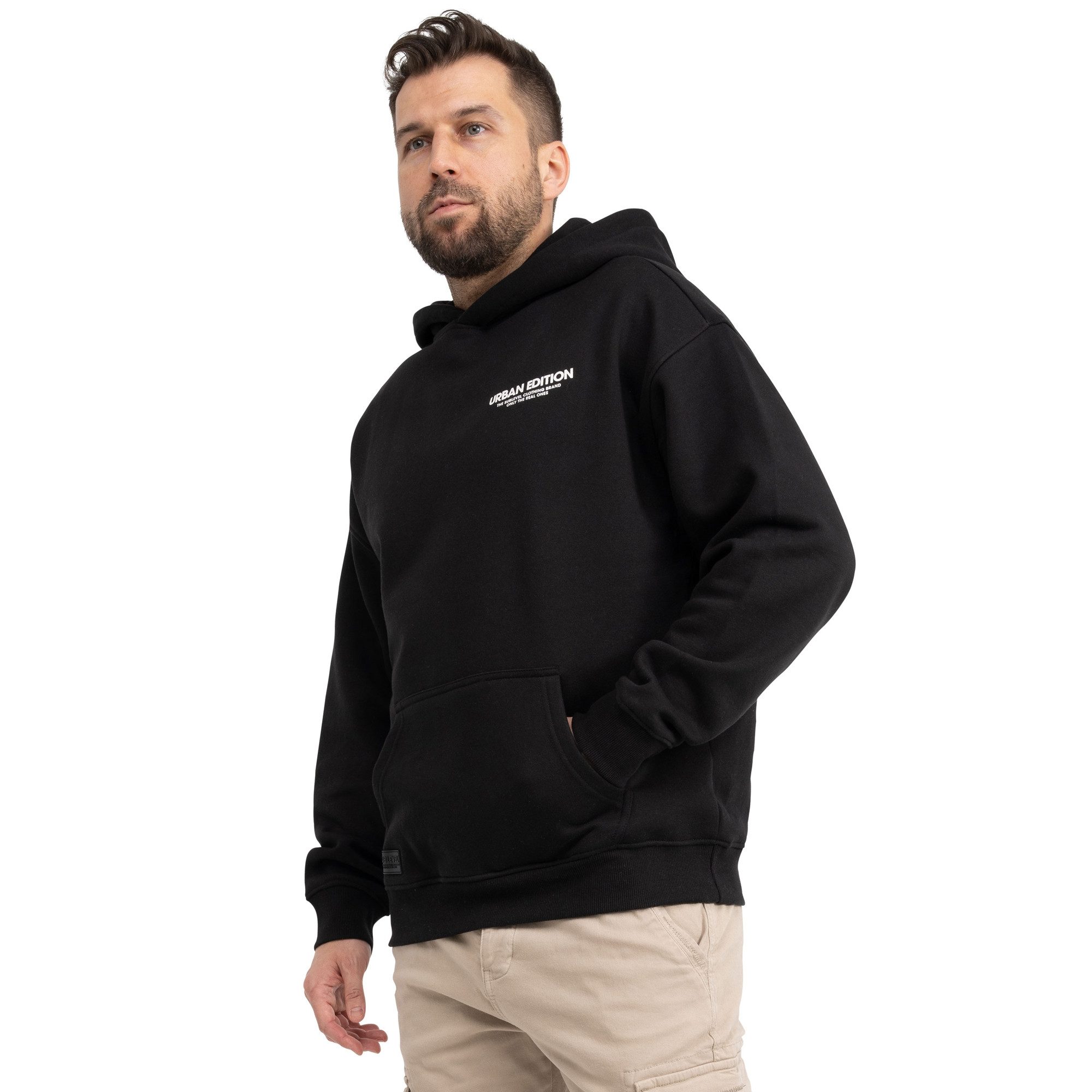 SUBLEVEL Kapuzenpullover Hoodie Herren Kapuzenpullover Kapuzenjacke günstig online kaufen