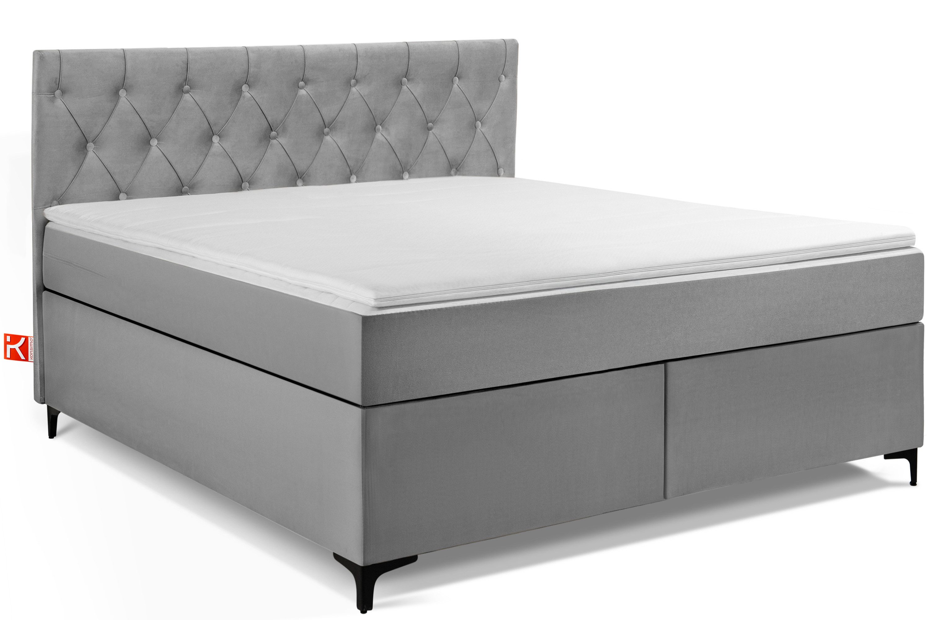 KONSIMO® Polsterbett ARDEA Boxspringbett, ultimativer Komfort, günstig online kaufen