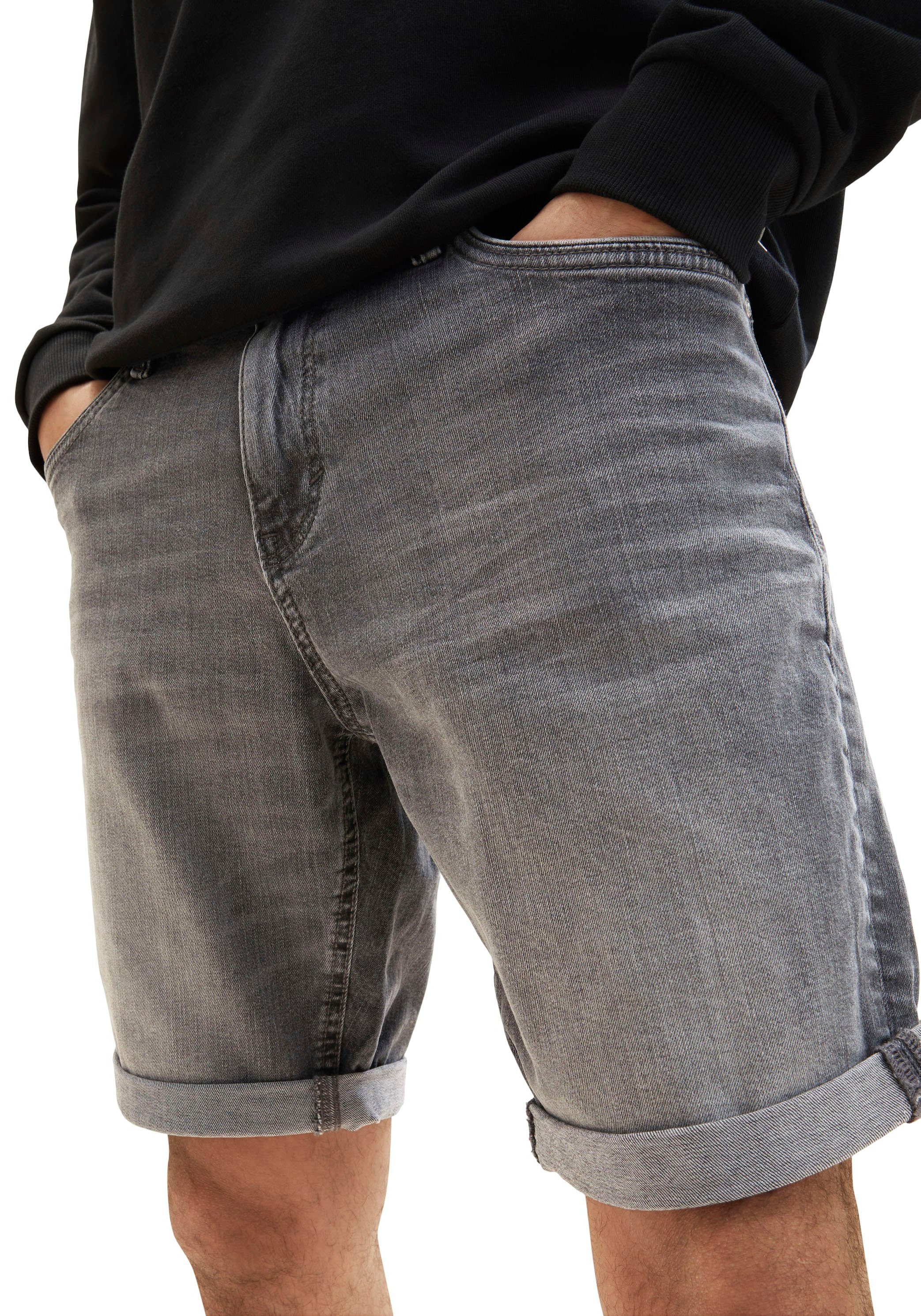 TOM TAILOR mid stone 5-Pocket-Jeans used