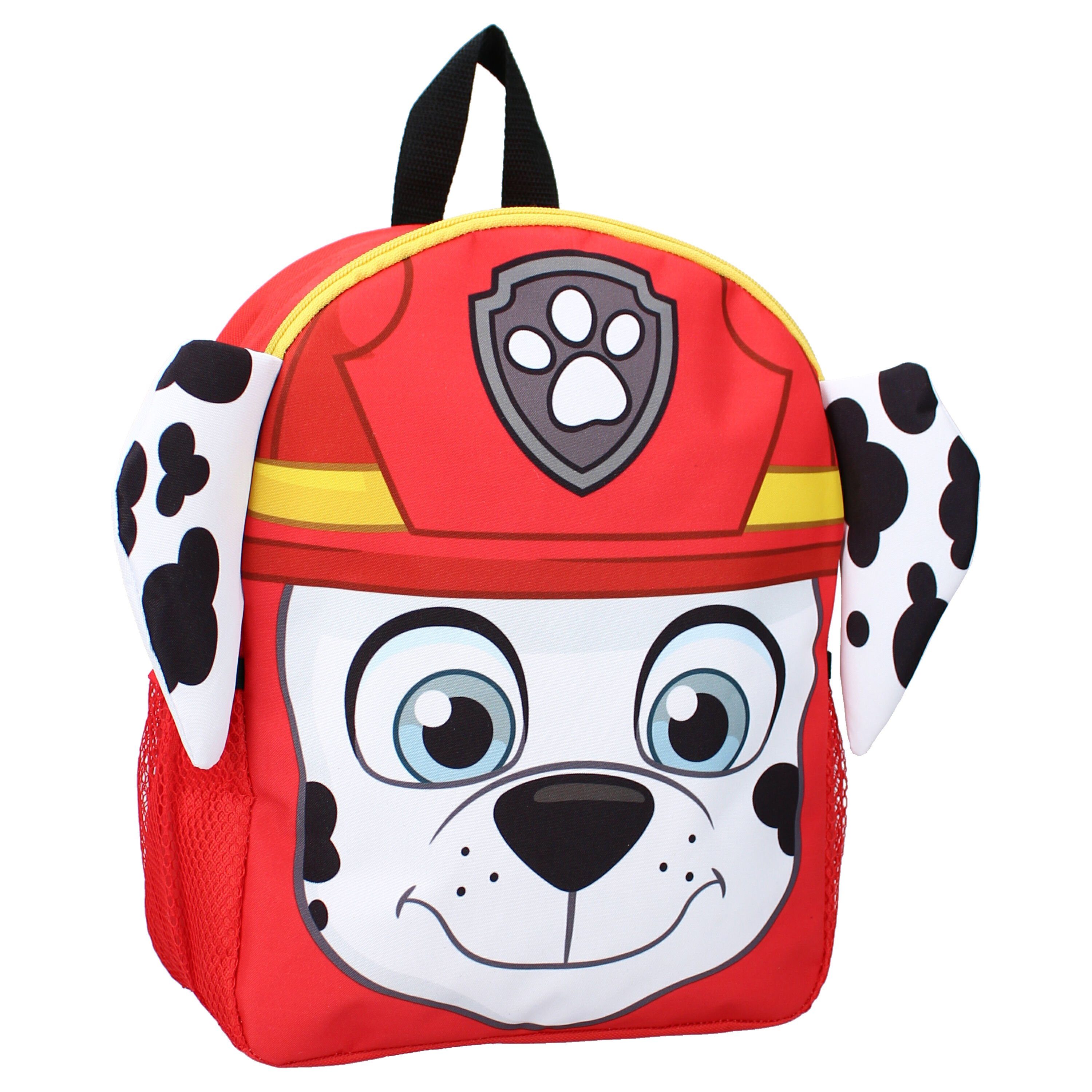 Seitentaschen Ohren, Kinderrucksack Patrol Vadobag Paw 3D 9 Friends, Liter zwei Fluffy