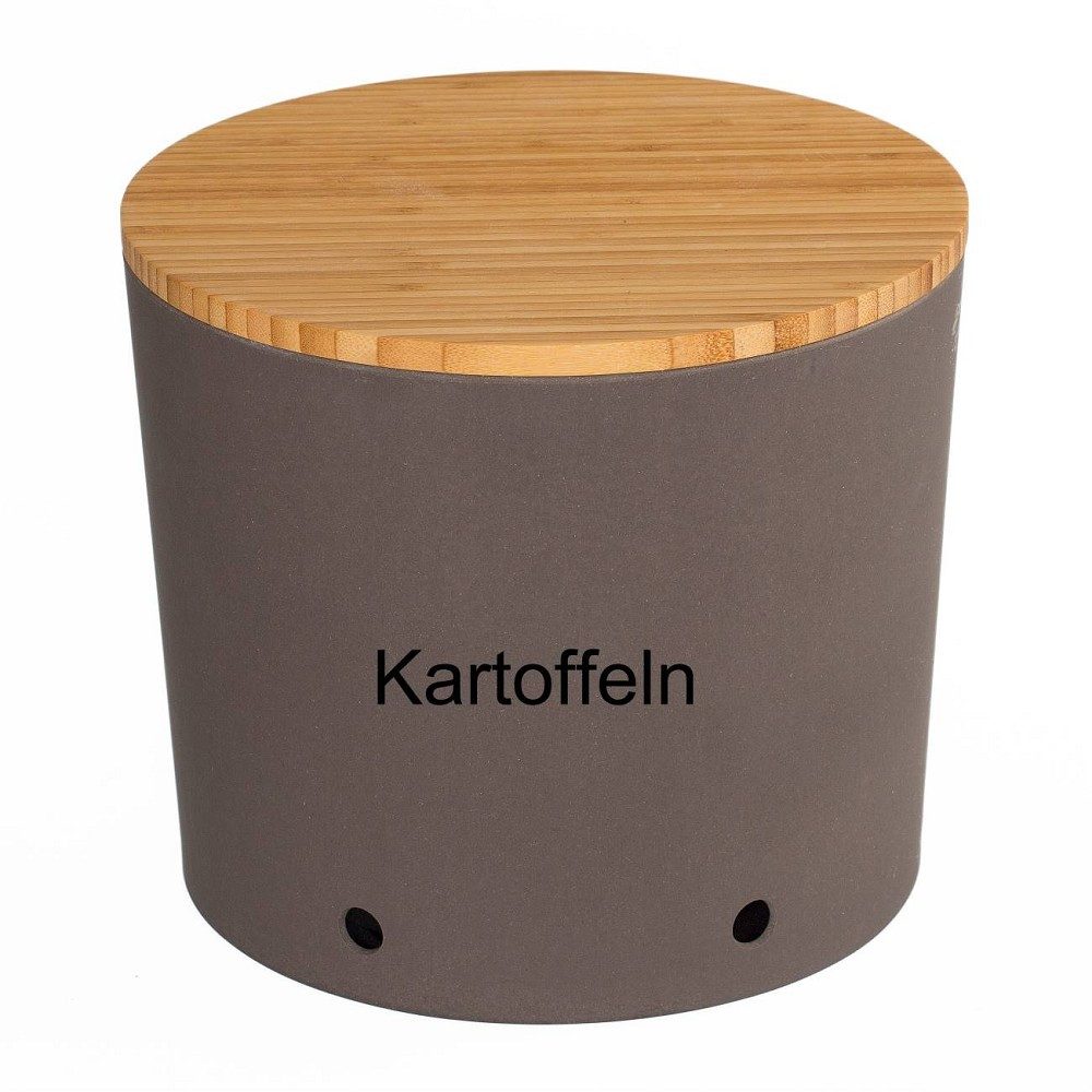 Magu Vorratsdose Schwarz, Durchmesser 23 cm, Spülmaschinengeeignet