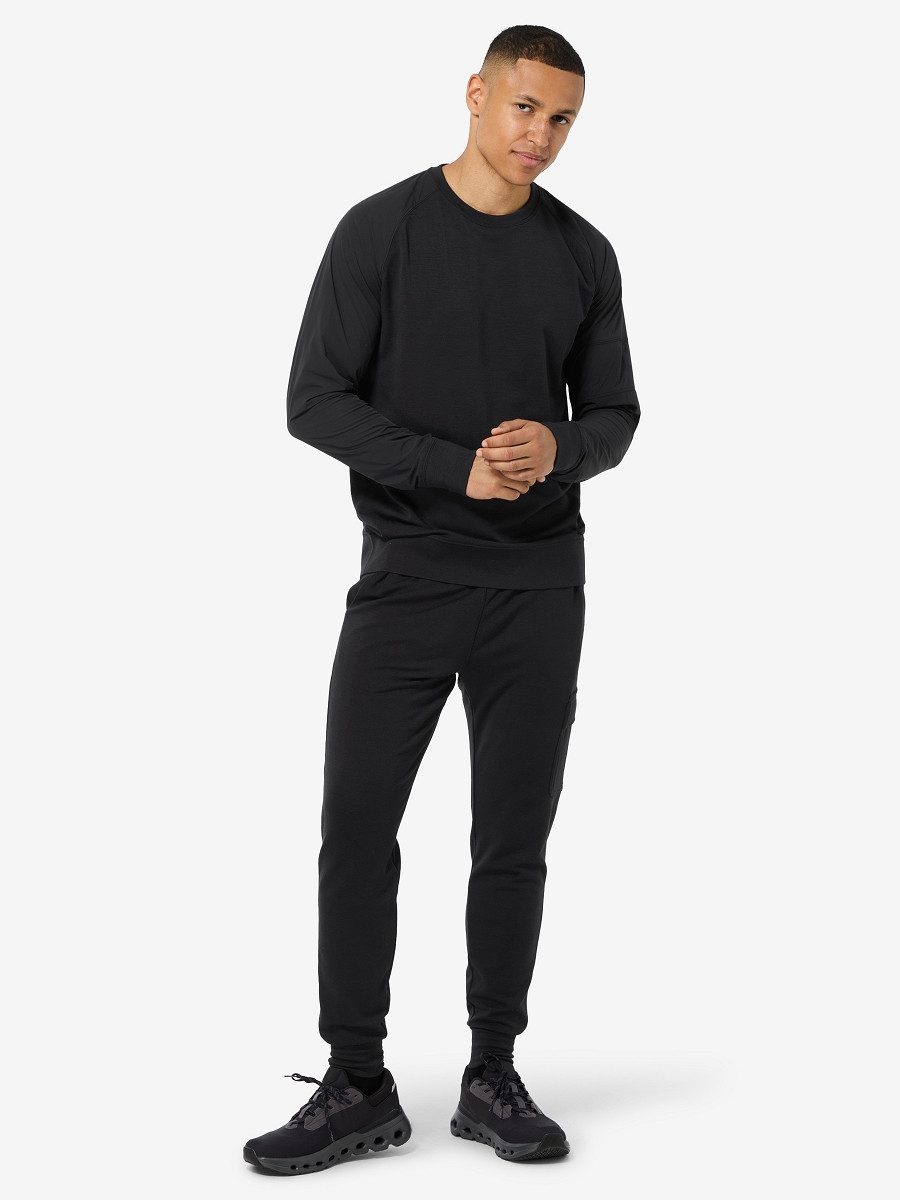 SUPER.NATURAL Langarmshirt für Herren, Merino M DWR LS wasserabweisend