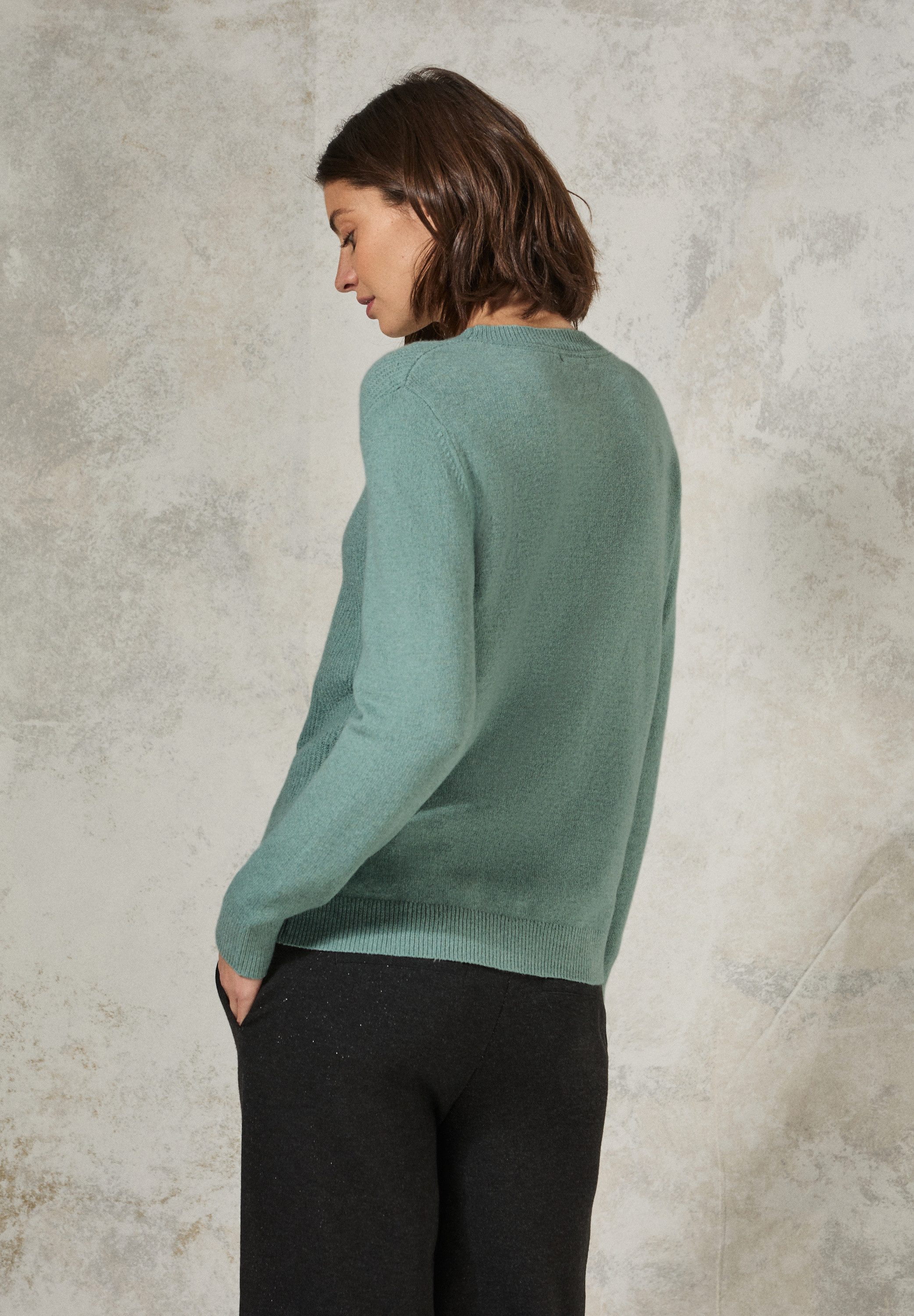 CECIL Strickpullover mit Strukturmuster günstig online kaufen