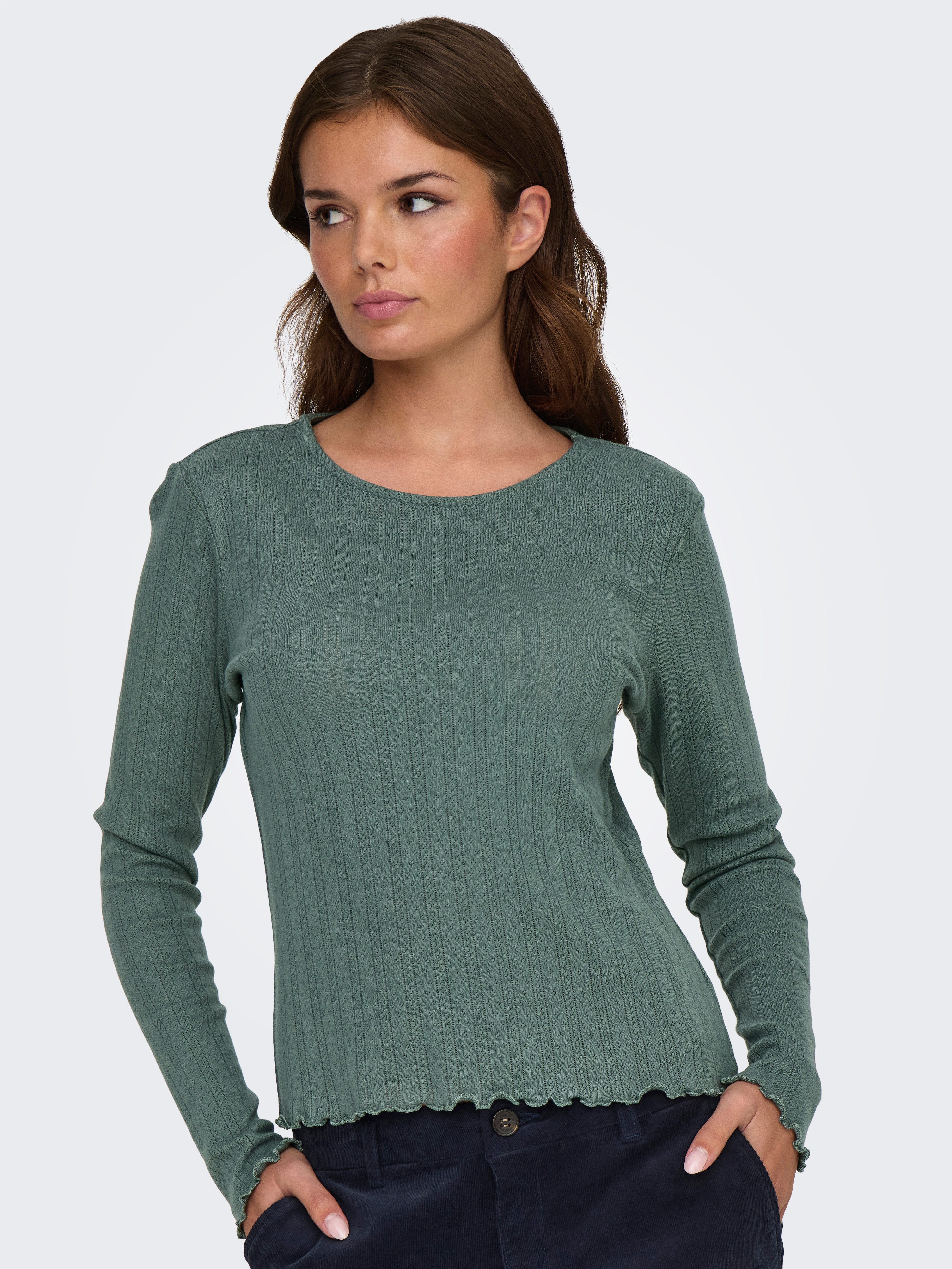 ONLY Langarmshirt ONLCARLOTTA L/S TOP NOOS günstig online kaufen