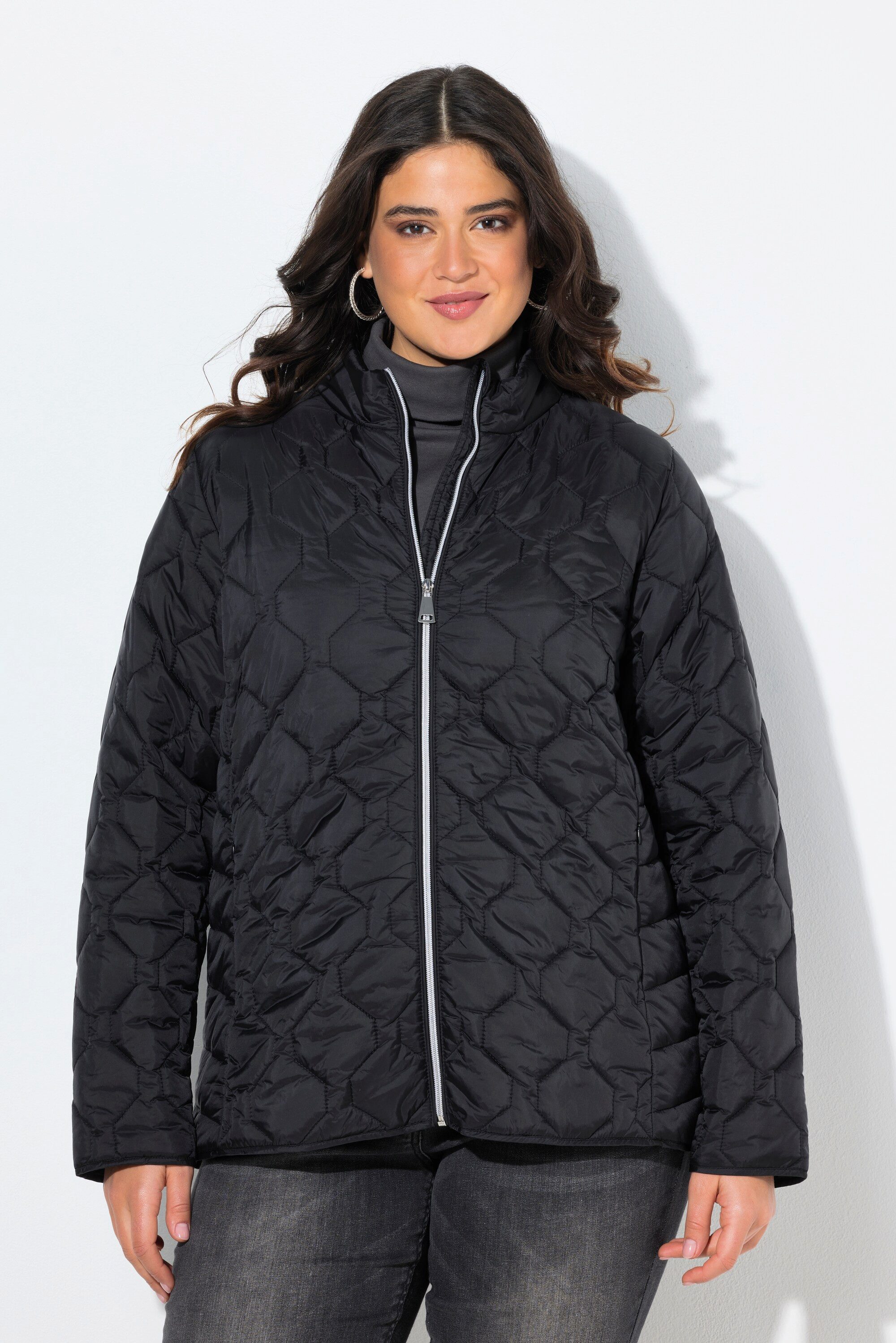 Ulla Popken Funktionsjacke 2 in 1 Funktionsjacke wasserabweisend