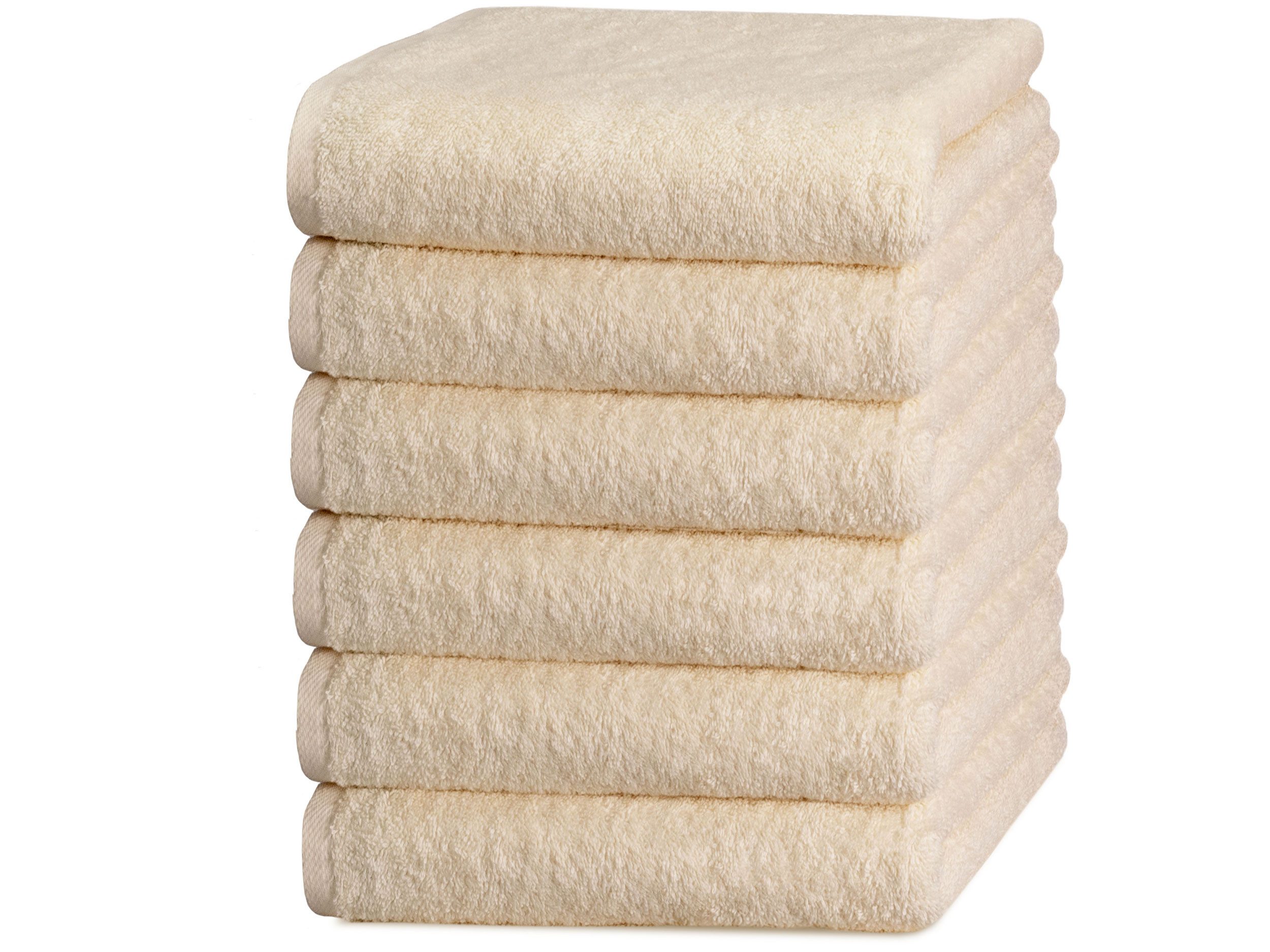 ZOLLNER Handtücher, Walkfrottier (6-St), 50 x günstig online kaufen