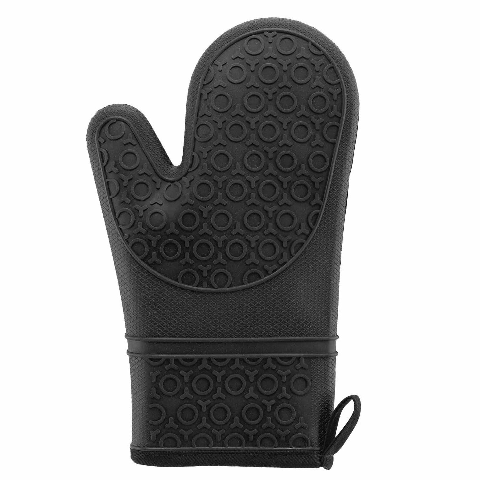 Douceur d'intérieur Topfhandschuhe Küchenhandschuh aus Silikon, 29,5 x 18 cm, SYLKKI, (Küchen-Set)
