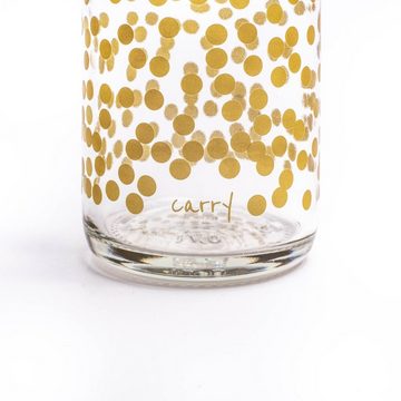 Trinkflasche CARRY 0.7 l PURE GOLD GLAS, Regional produziert