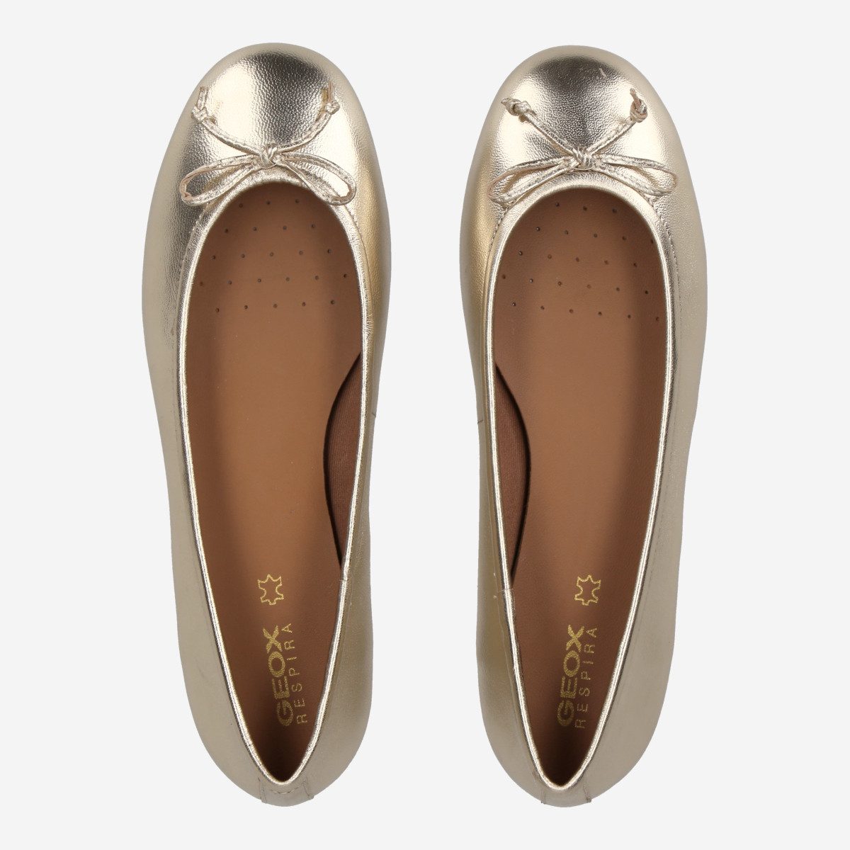Geox GEOX PALMARIA, Ballerina, Gold, Damen Ballerina