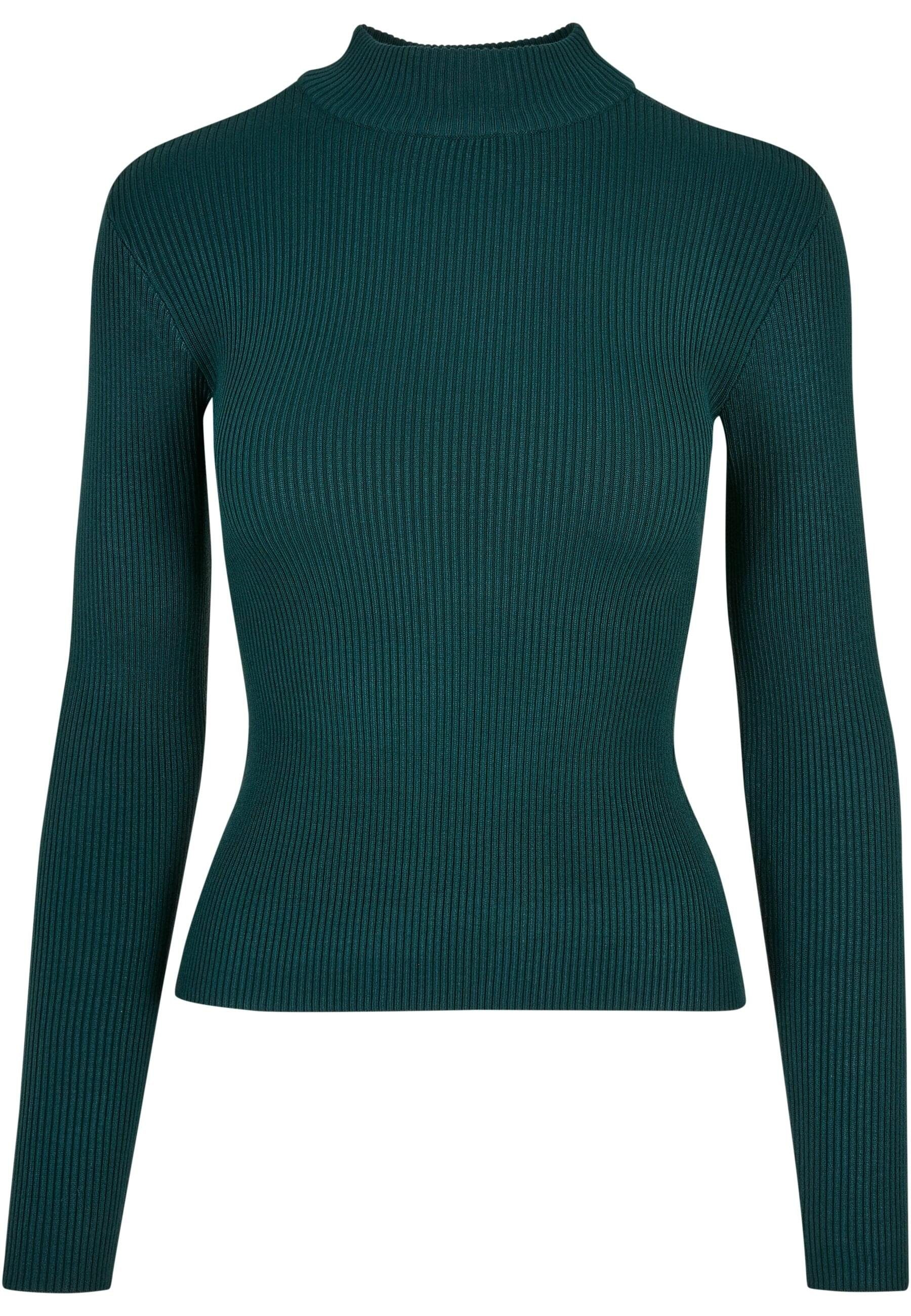 URBAN CLASSICS Rundhalspullover Urban Classics Damen Ladies Rib Knit Turtel günstig online kaufen