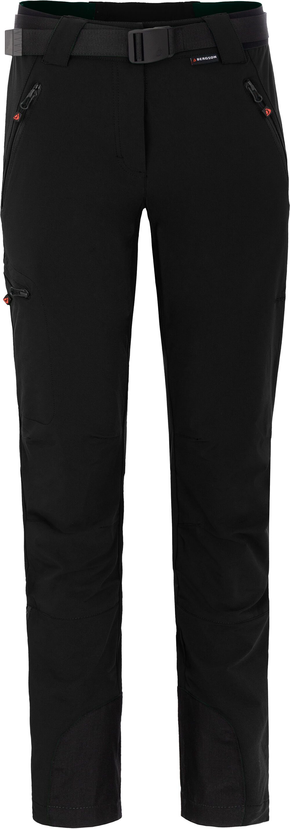 Bergson Outdoorhose TUULIKKI Damen Wanderhose, robust, bielastisch, Langgrö günstig online kaufen