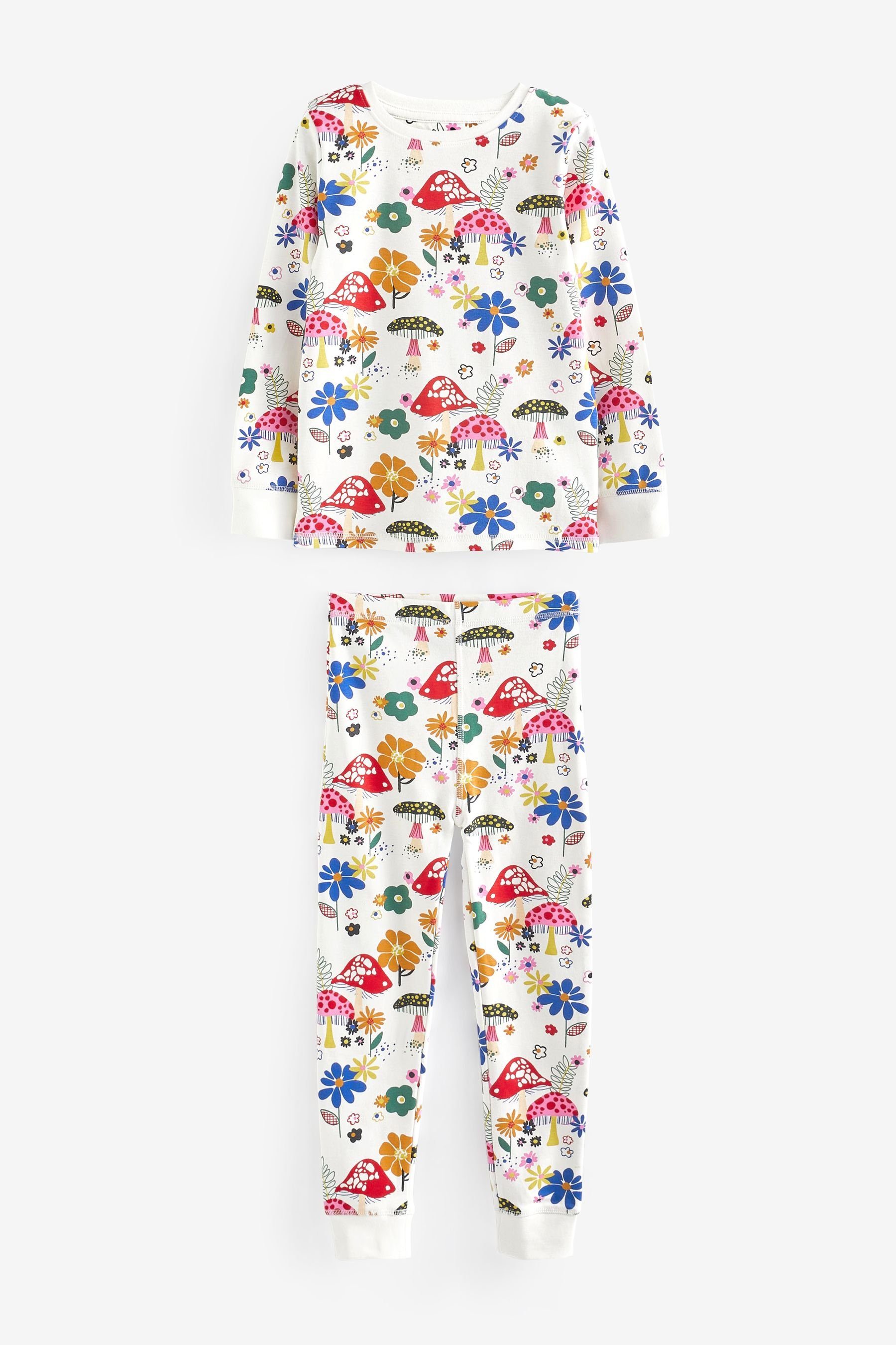 Next Pyjama tlg) 3-Pack Print Girl im Multi Pyjamas (6