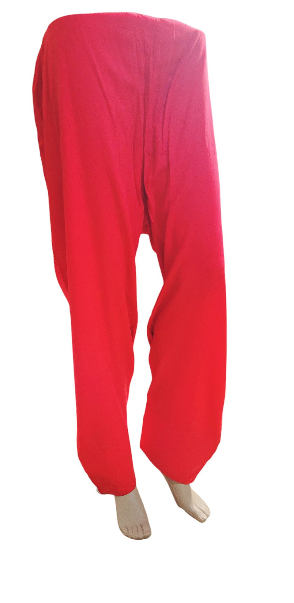 PfauGermany Relaxhose Magenta plain Bukram günstig online kaufen