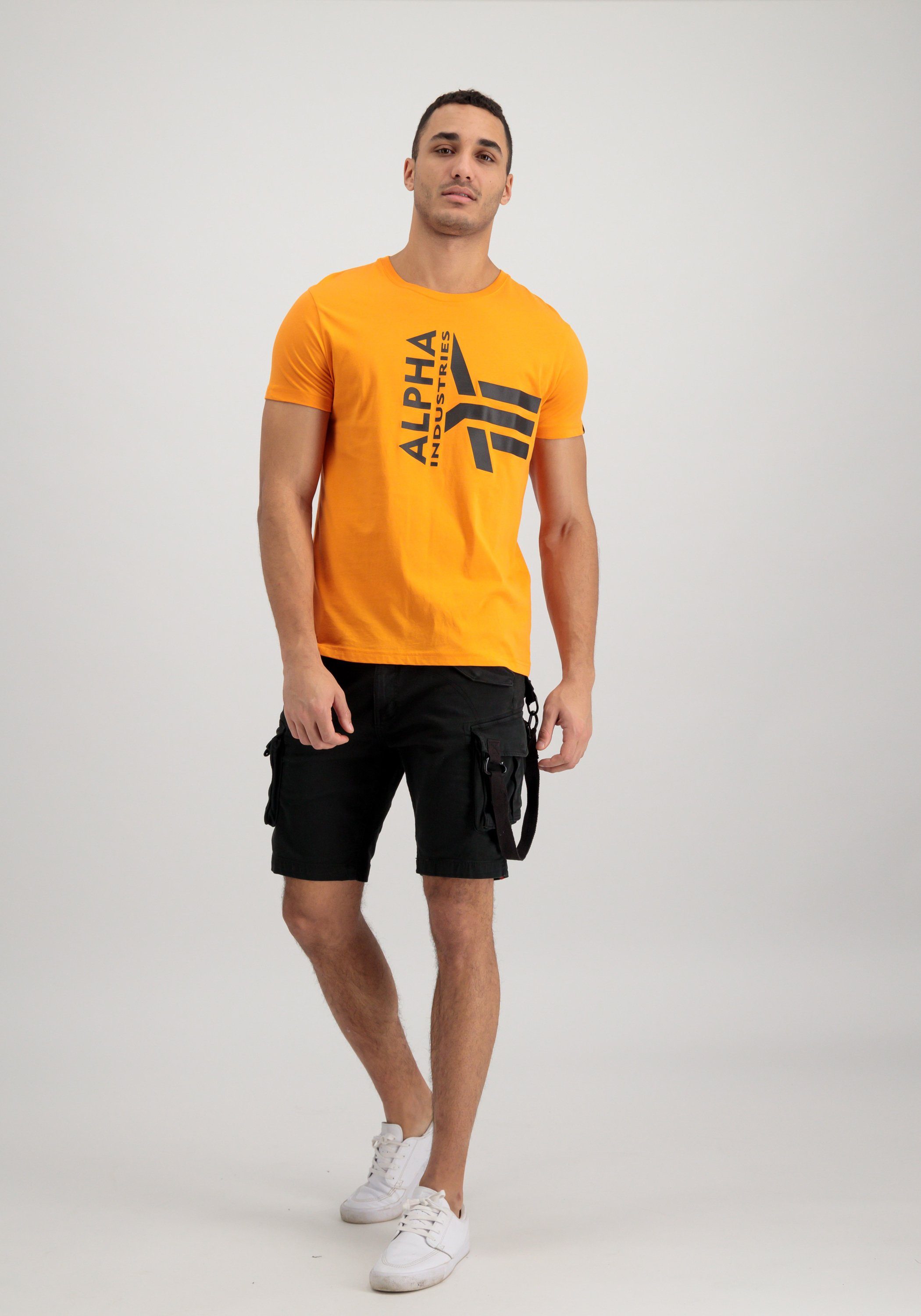 Industries Industries orange Foam Alpha Men T-Shirts Logo T-Shirt T Half Alpha -